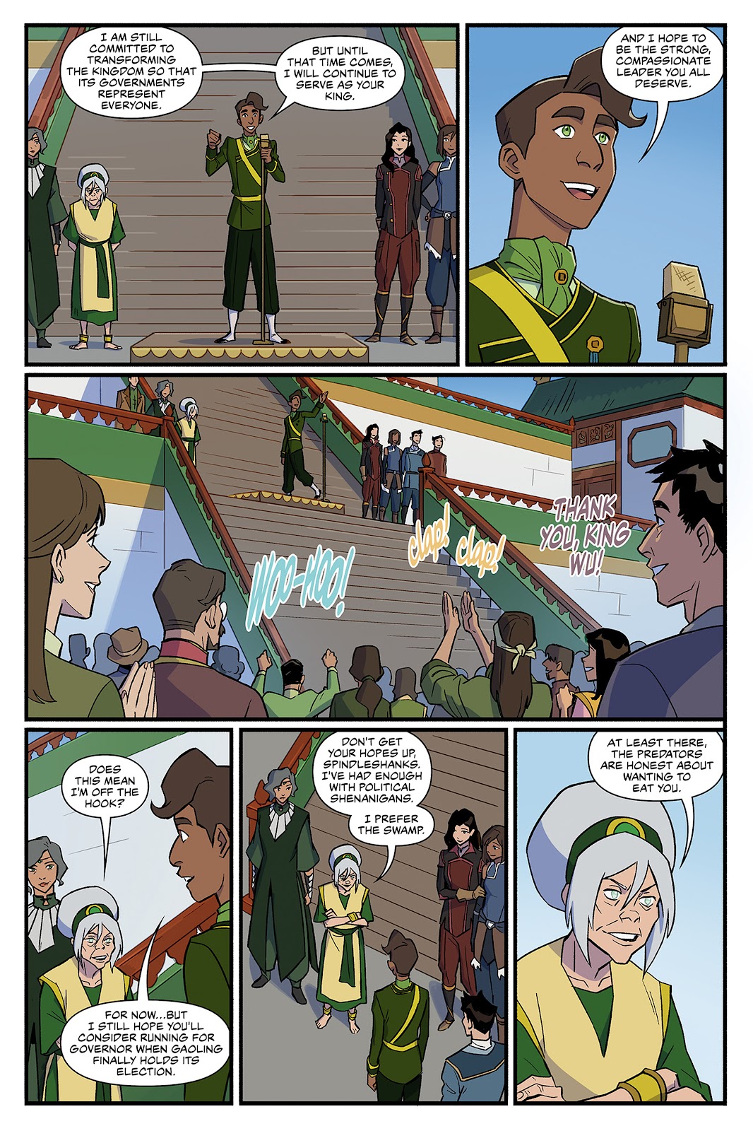 The Legend of Korra: Ruins of the Empire Omnibus issue TPB (Part 3) - Page 11