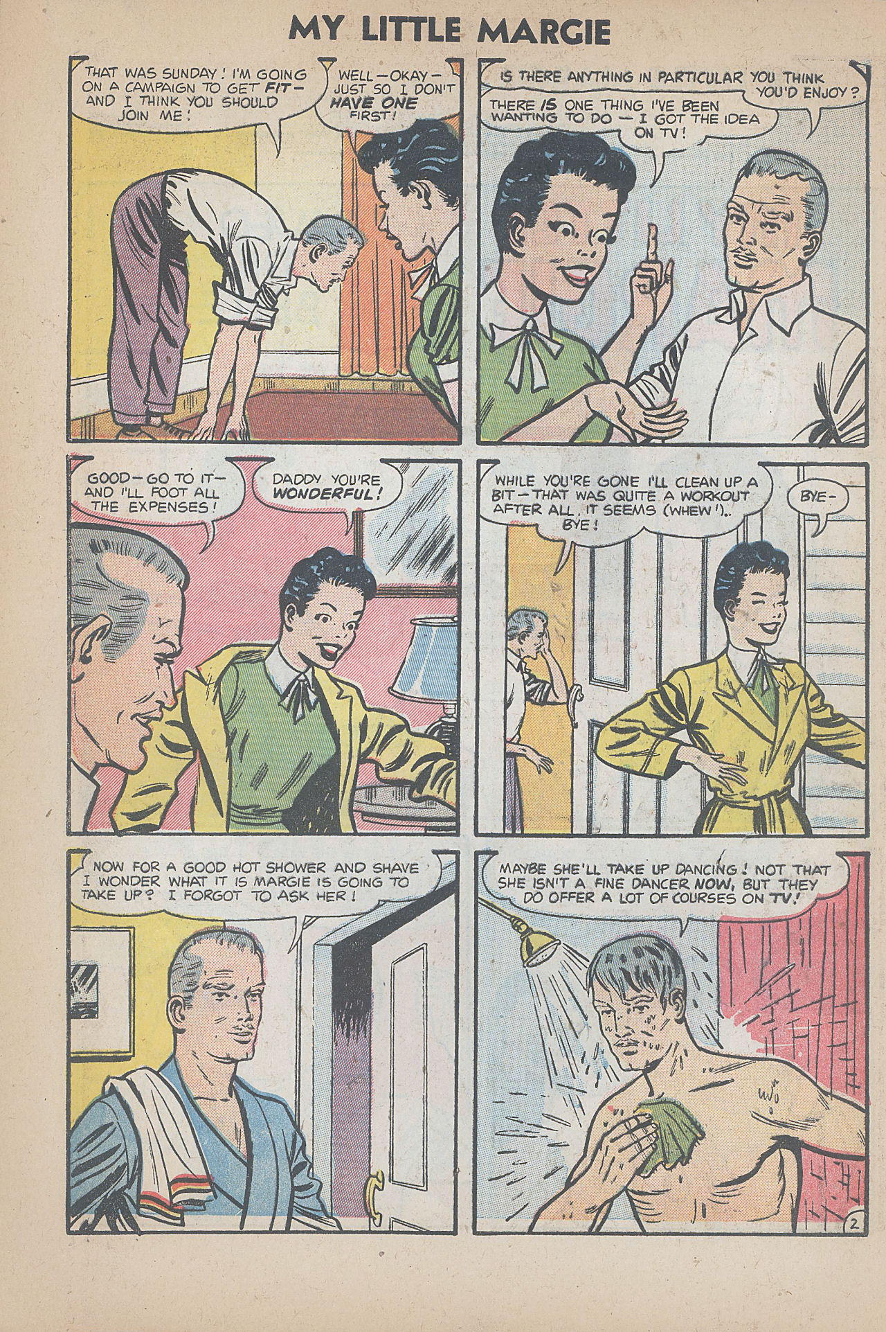 Read online My Little Margie (1954) comic -  Issue #3 - 4