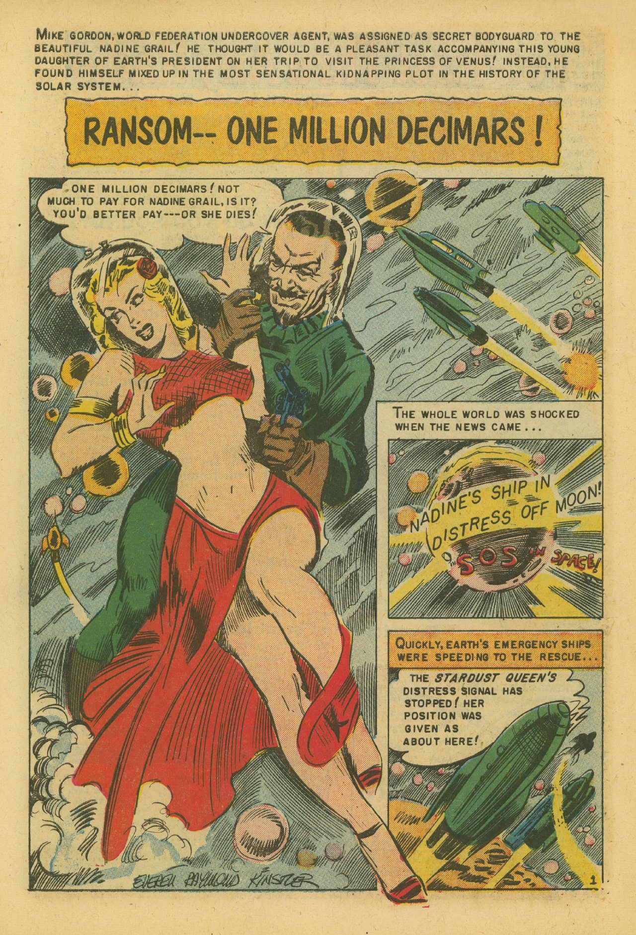 Read online Strange Worlds (1950) comic -  Issue #9 - 10