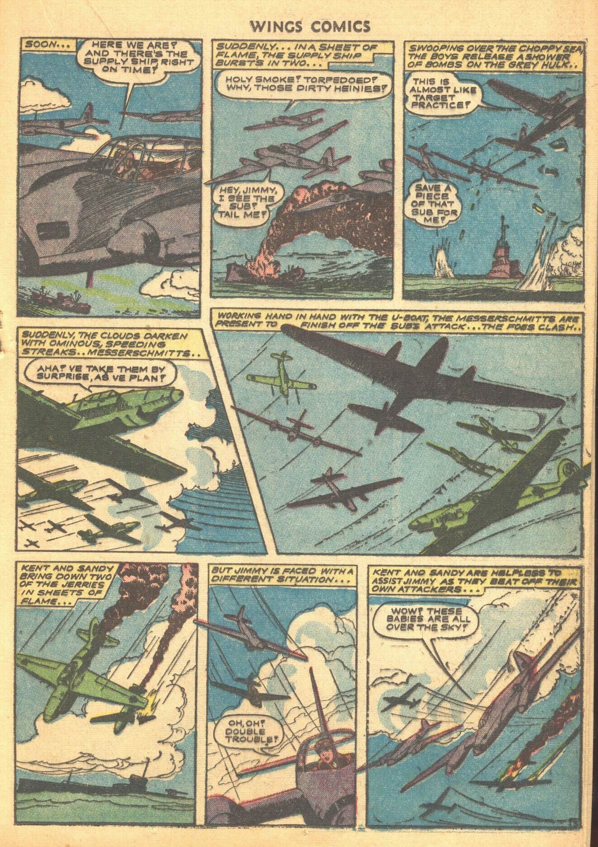 Read online Wings Comics comic -  Issue #35 - 39