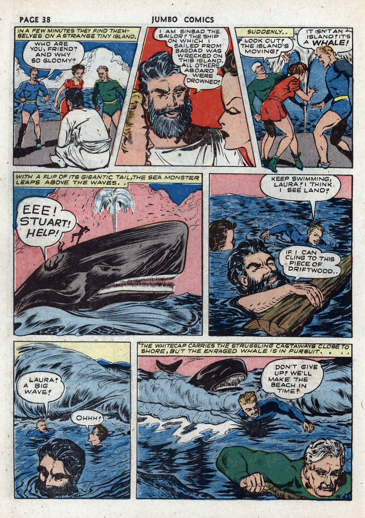 Read online Jumbo Comics comic -  Issue #48 - 40