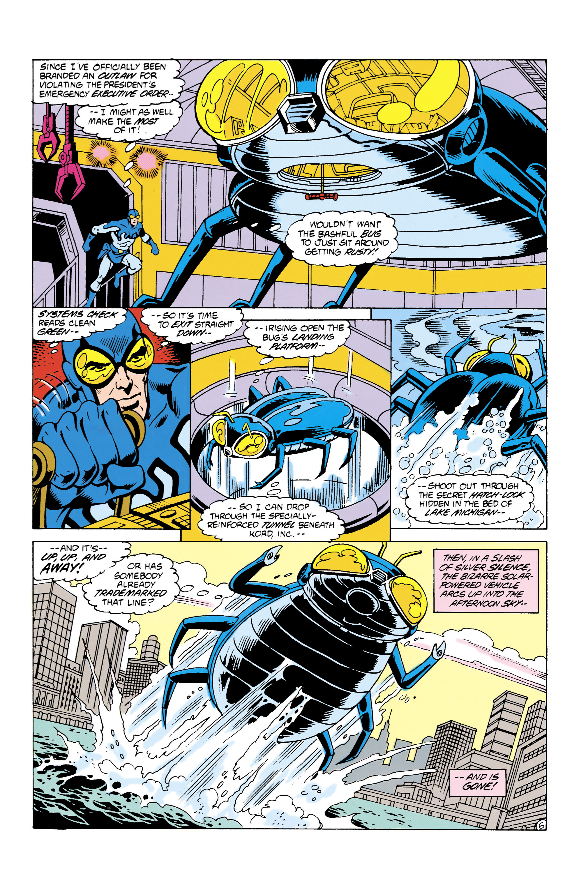 Read online Blue Beetle (1986) comic -  Issue #10 - 6