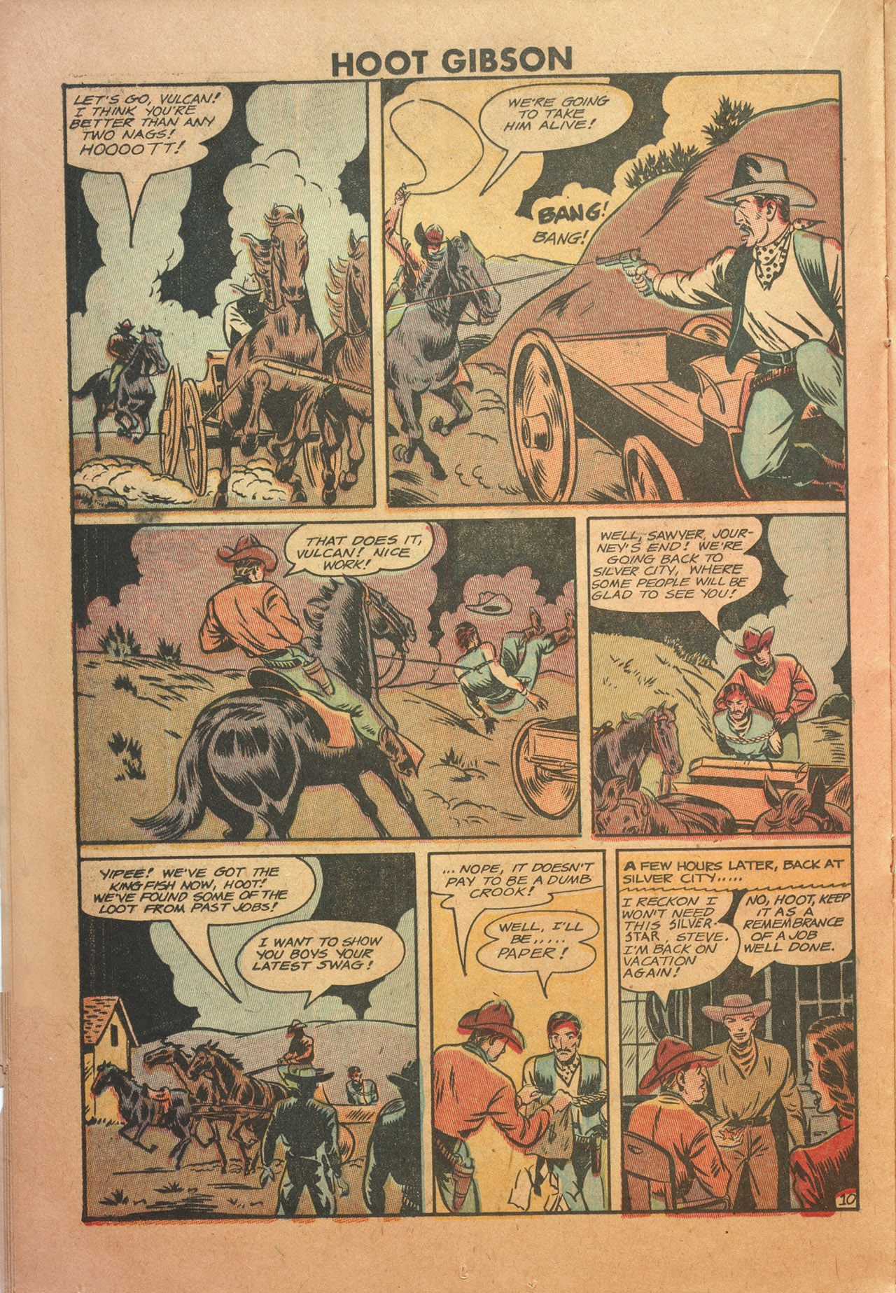Read online Hoot Gibson comic -  Issue #1 - 16