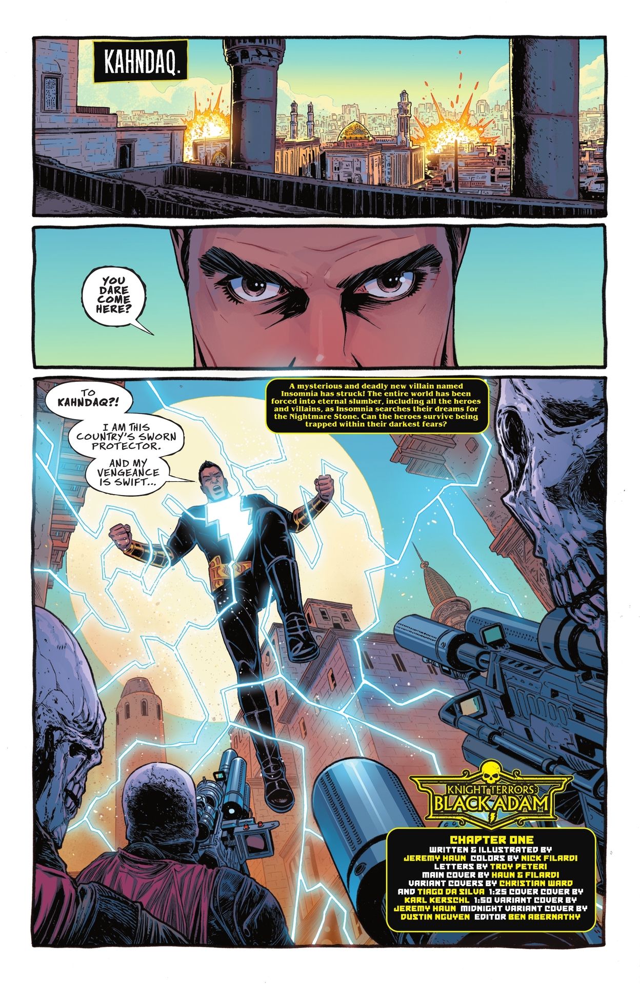 Read online Knight Terrors: Black Adam comic -  Issue #1 - 3