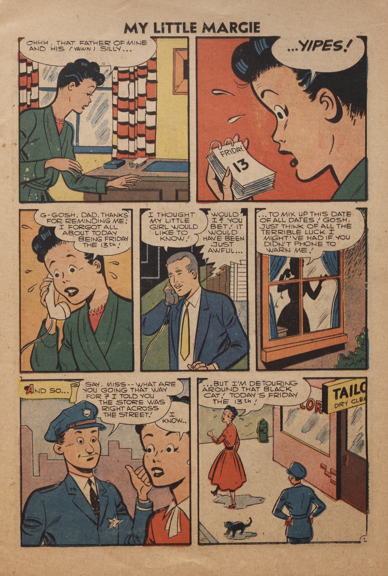 Read online My Little Margie (1954) comic -  Issue #15 - 15