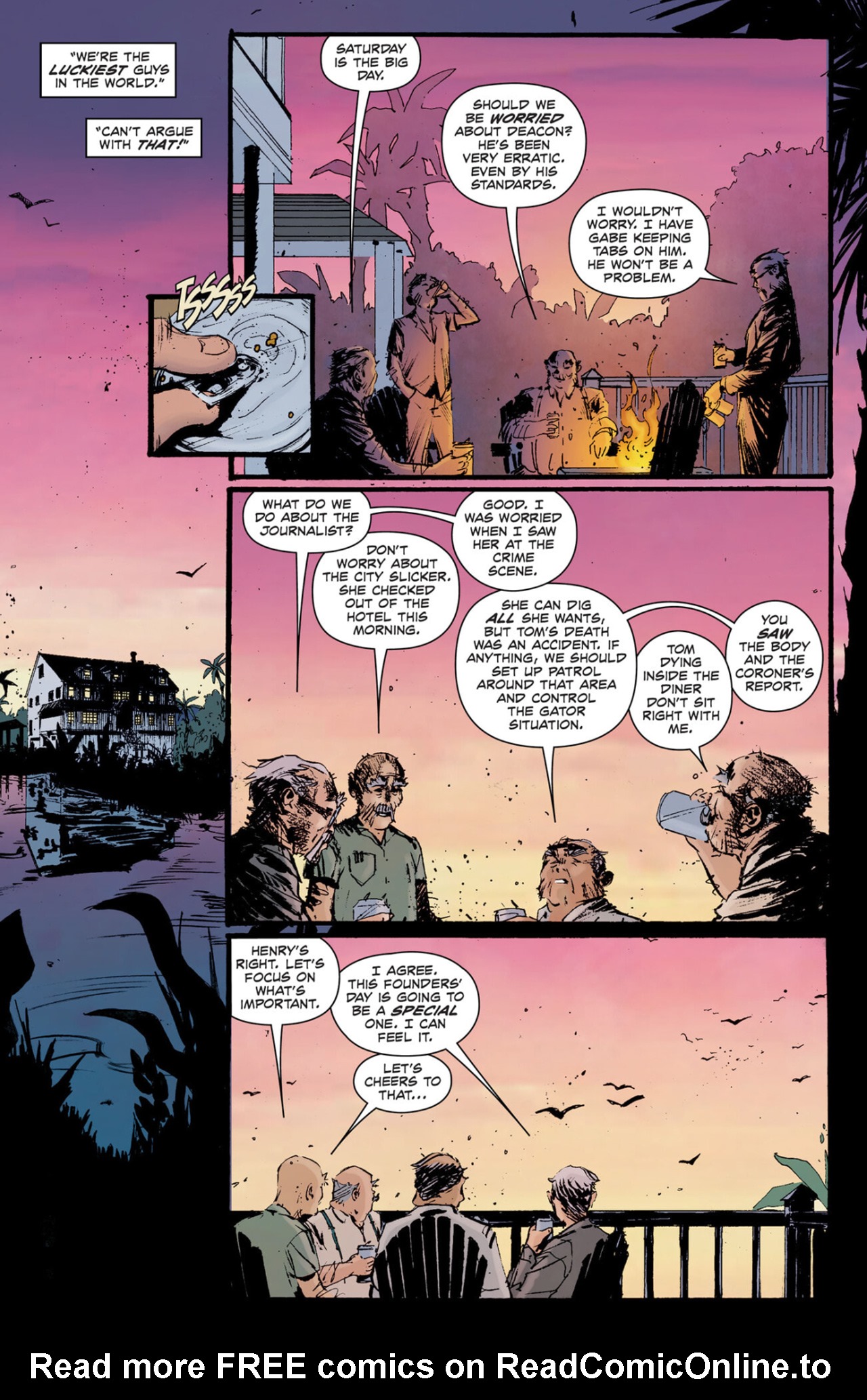 Read online Dark Spaces: Good Deeds comic -  Issue #2 - 19