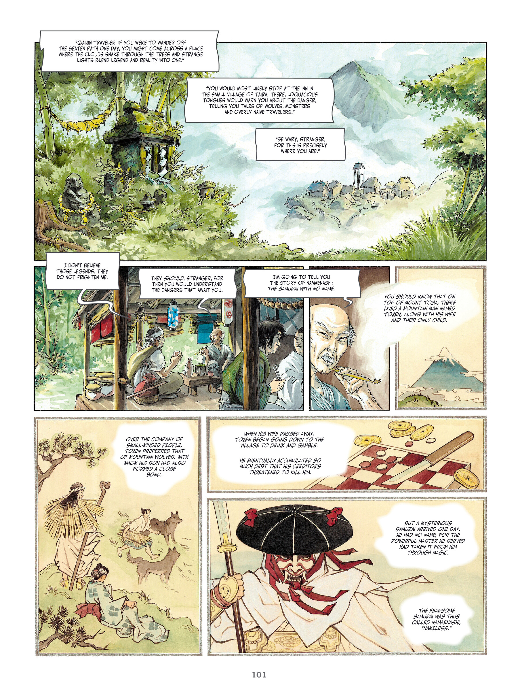 Read online Legends of the Pierced Veil: Izuna comic -  Issue # TPB (Part 2) - 2