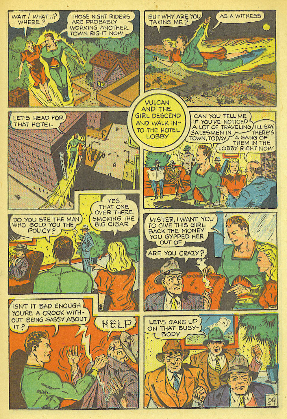 Read online Super-Mystery Comics comic -  Issue #6 - 30