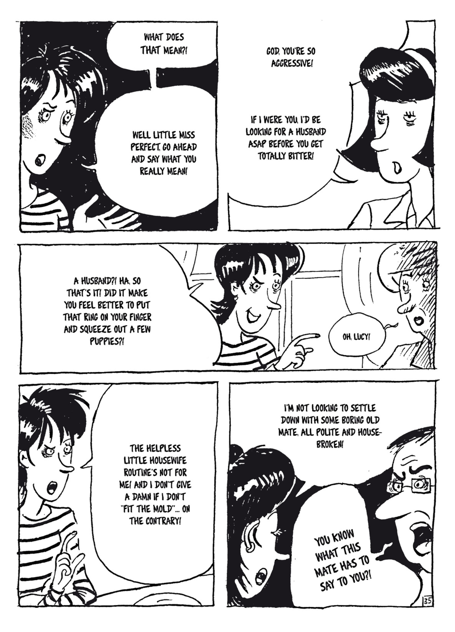 Read online Bluesy Lucy - The Existential Chronicles of a Thirtysomething comic -  Issue #1 - 36