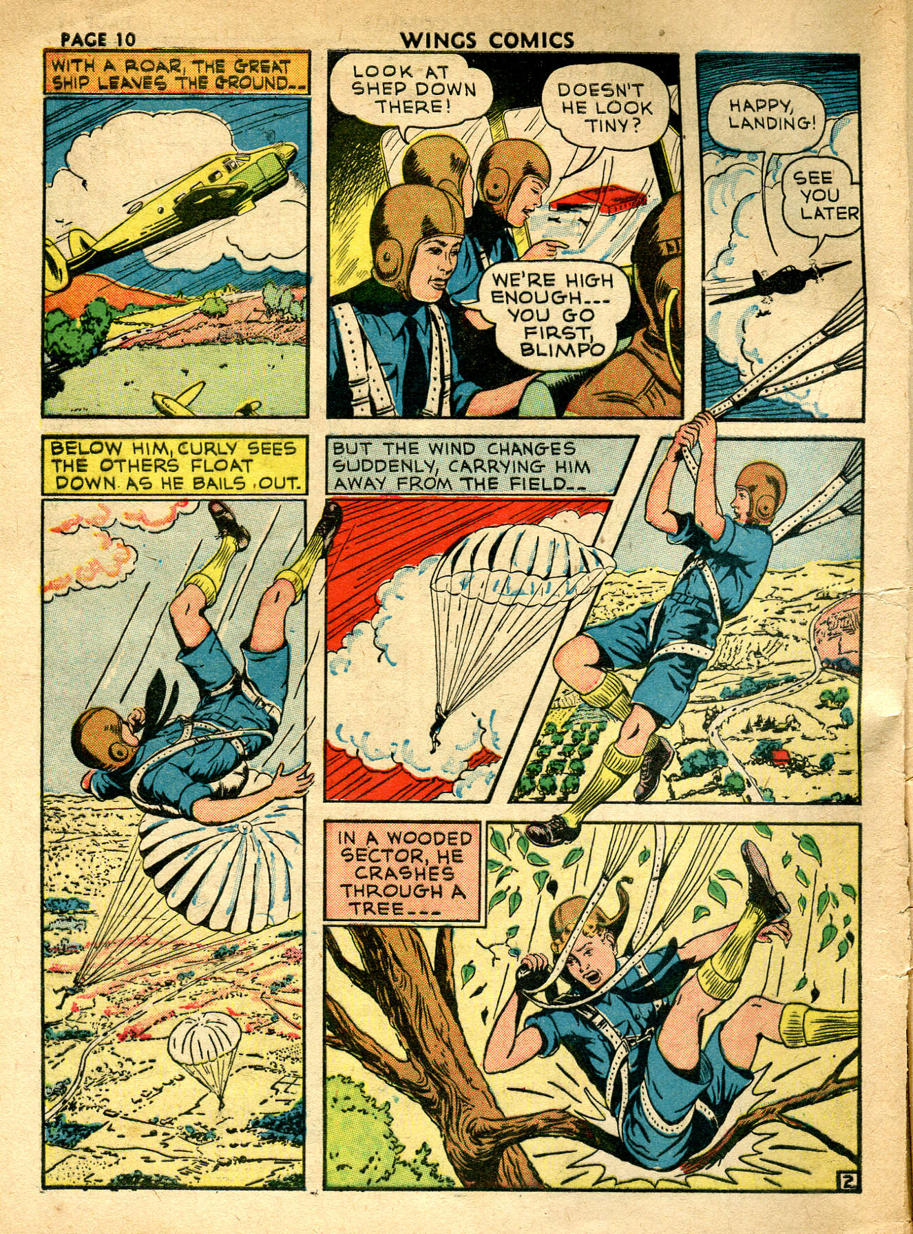 Read online Wings Comics comic -  Issue #15 - 12