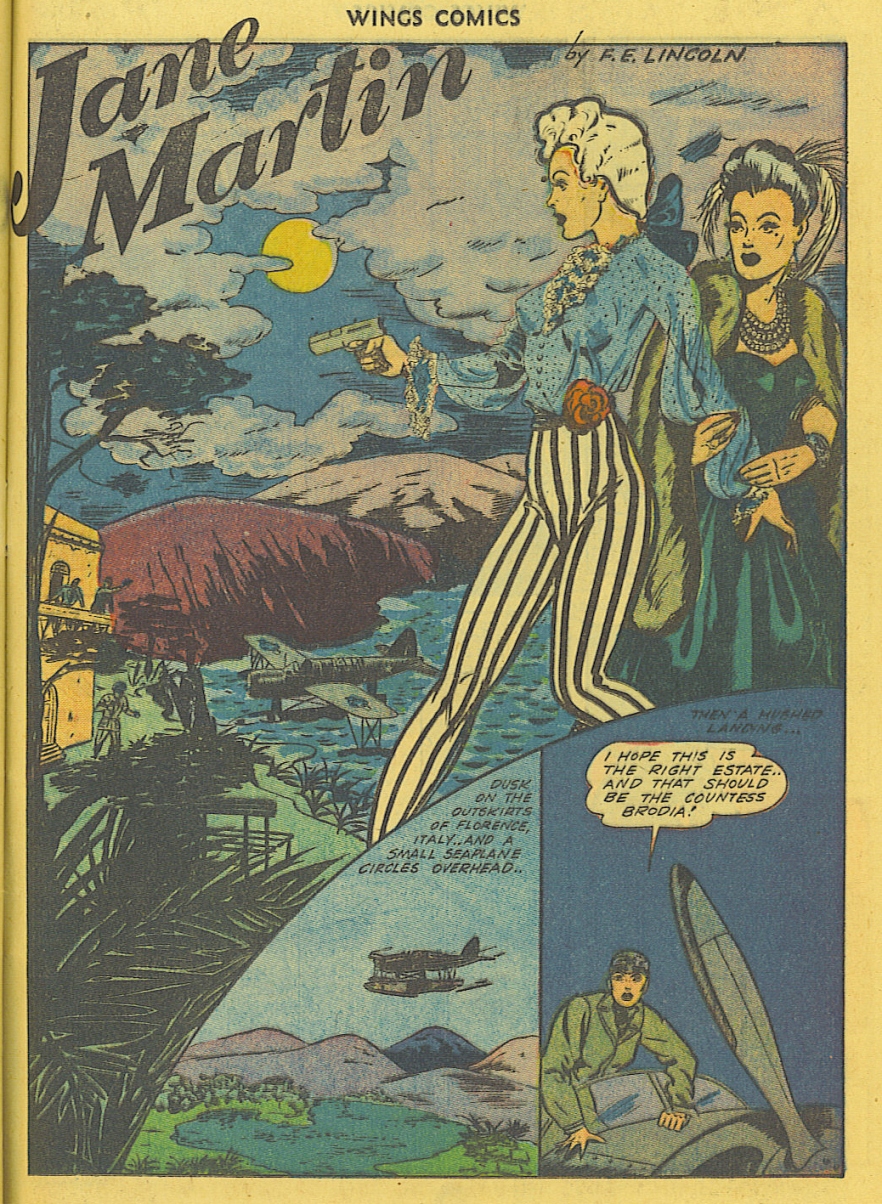 Read online Wings Comics comic -  Issue #42 - 43
