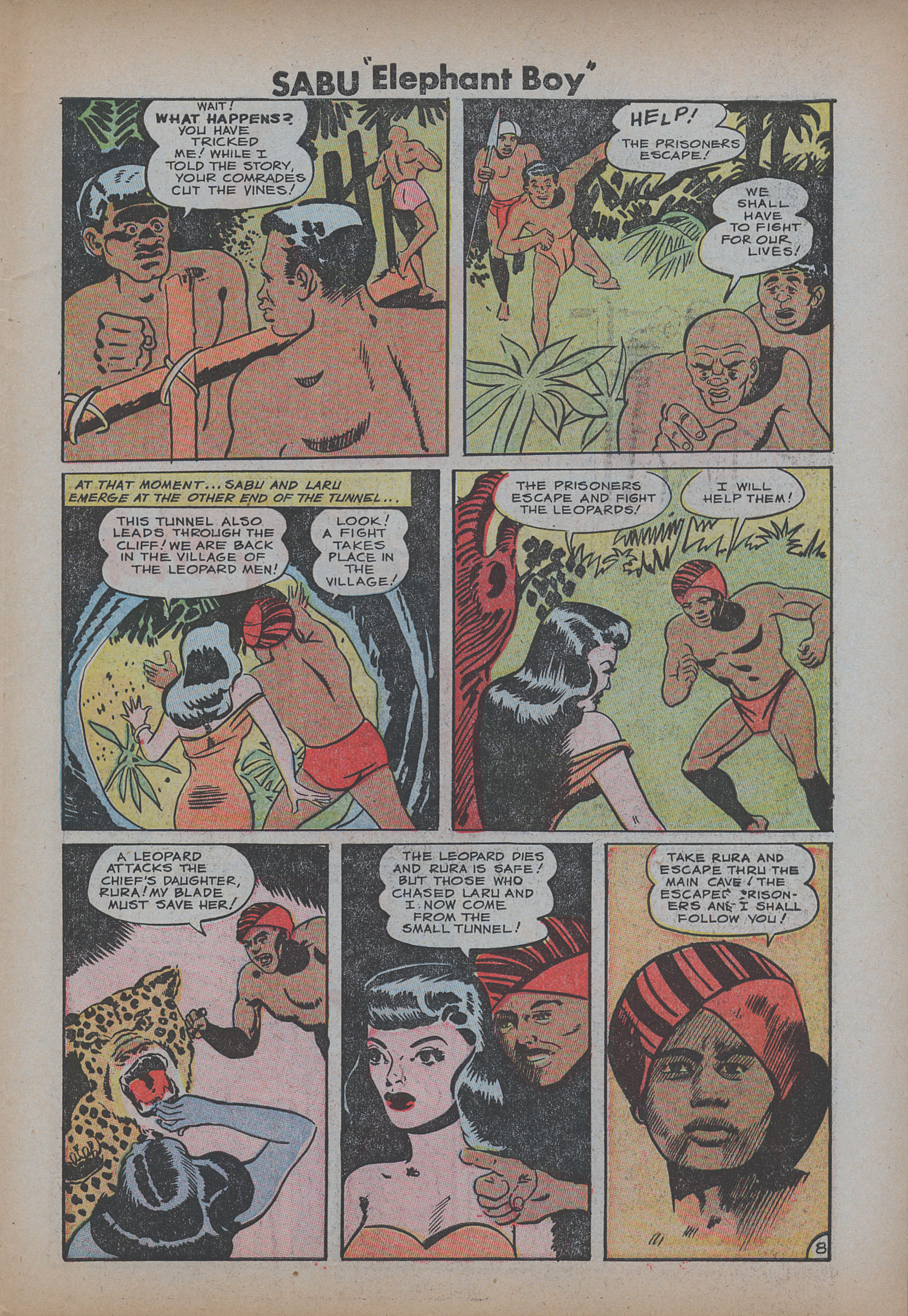 Read online Sabu: Elephant Boy comic -  Issue #1 - 31