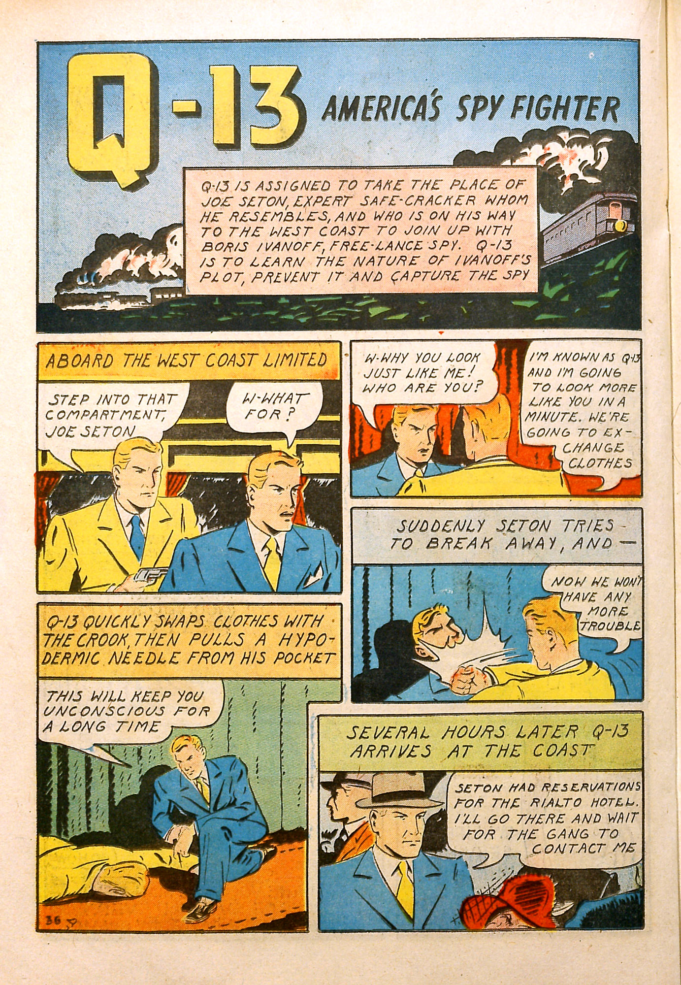 Read online Super-Mystery Comics comic -  Issue #3 - 37