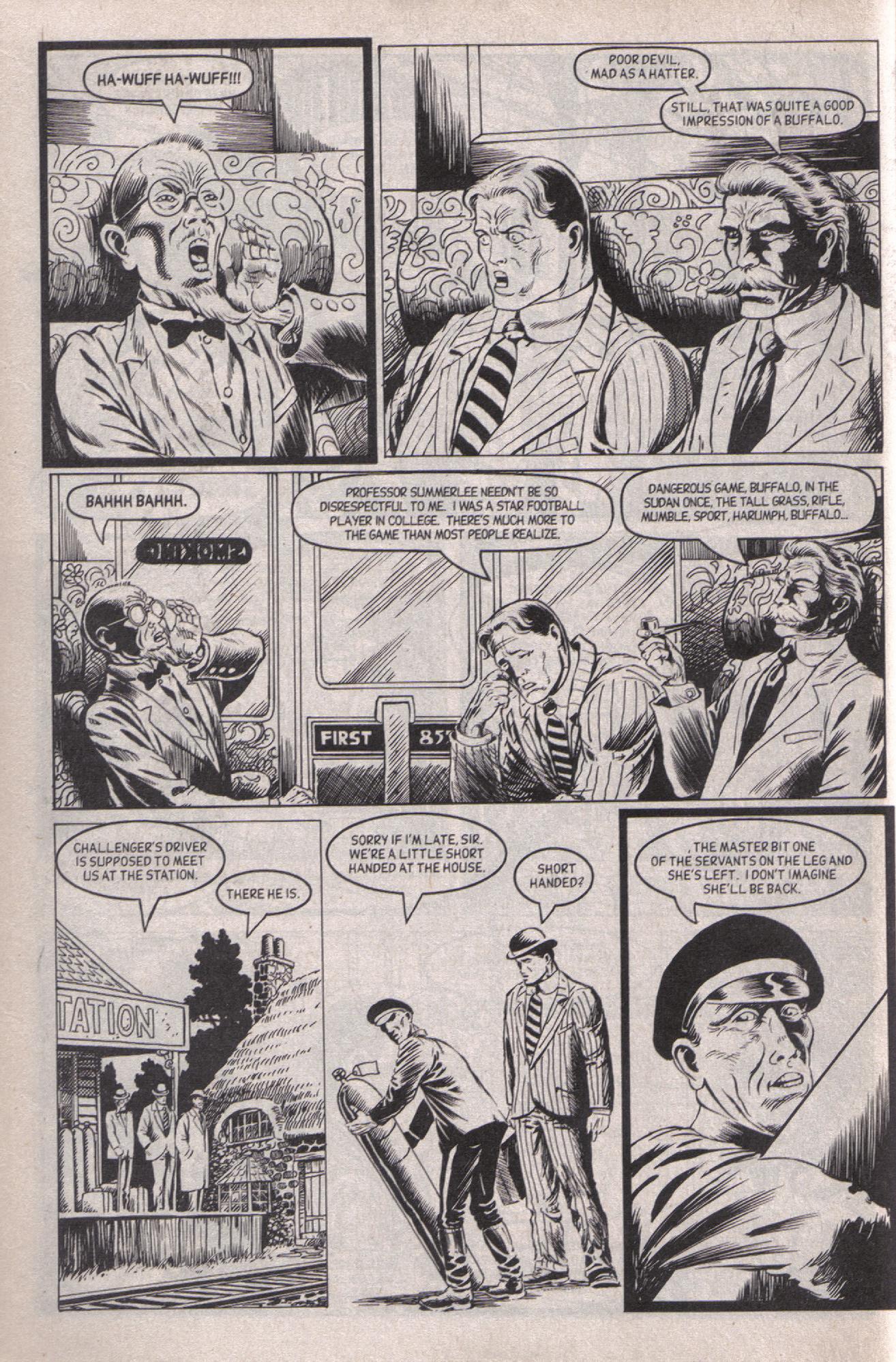 Read online Professor Challenger: The Poison Belt comic -  Issue # Full - 8