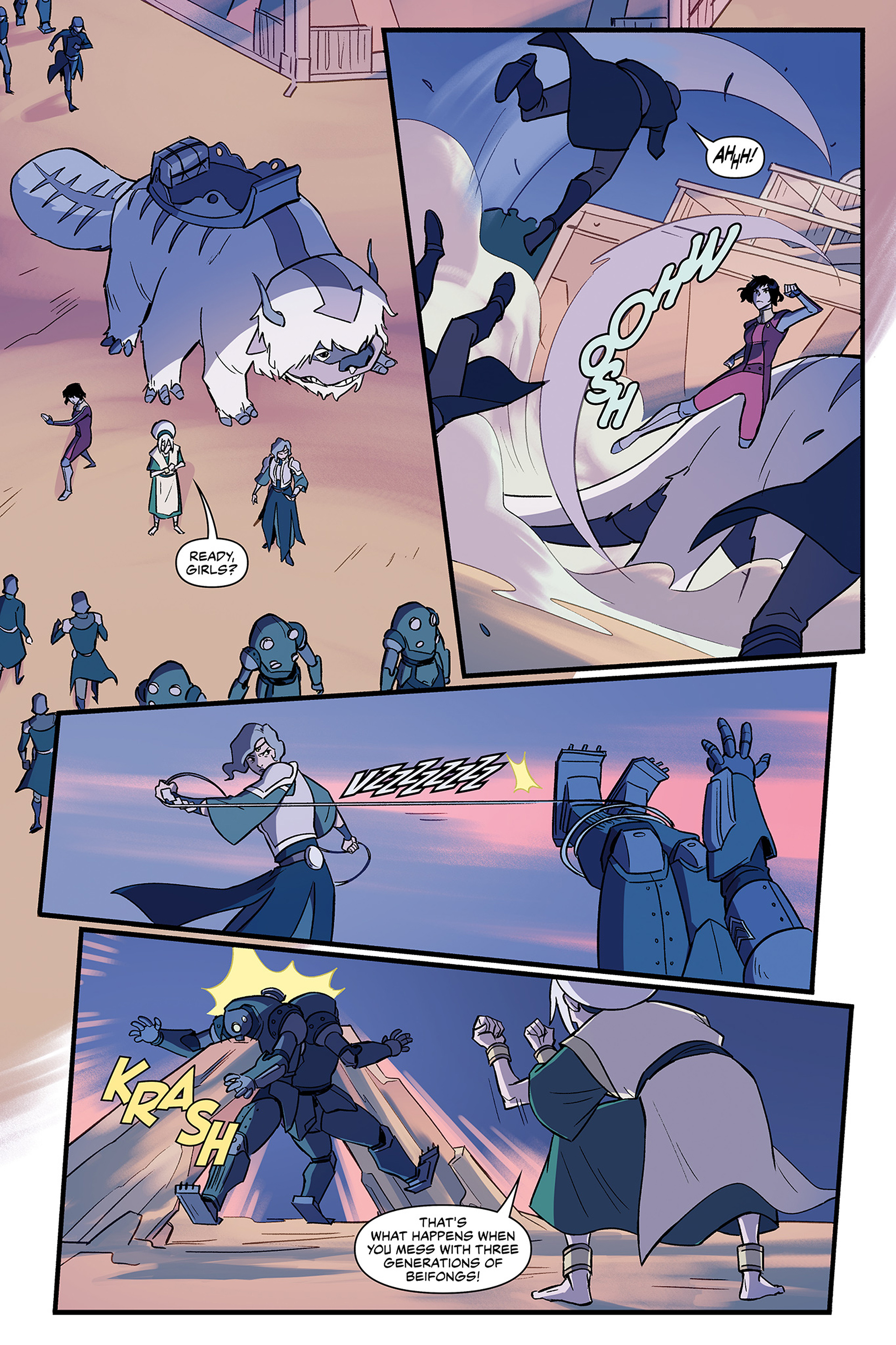 Read online The Legend of Korra: Ruins of the Empire Omnibus comic -  Issue # TPB (Part 2) - 98