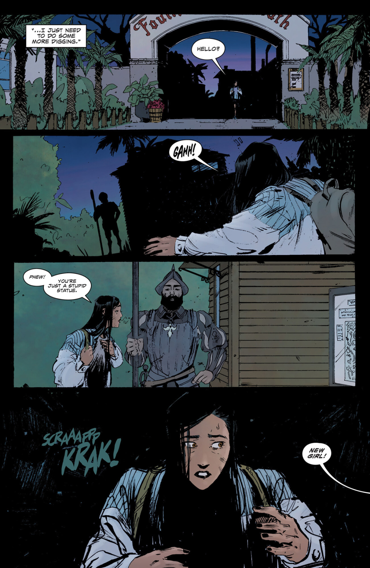 Read online Dark Spaces: Good Deeds comic -  Issue #2 - 21