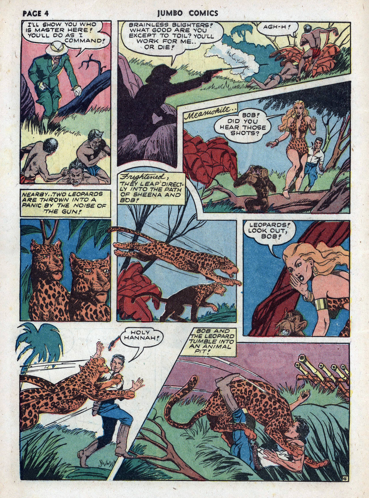 Read online Jumbo Comics comic -  Issue #48 - 6