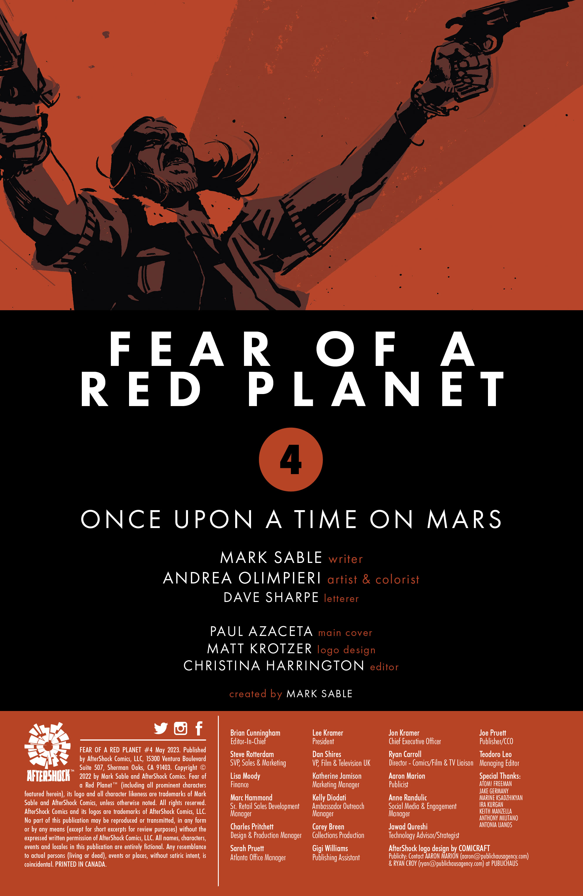 Read online Fear of a Red Planet comic -  Issue #4 - 2