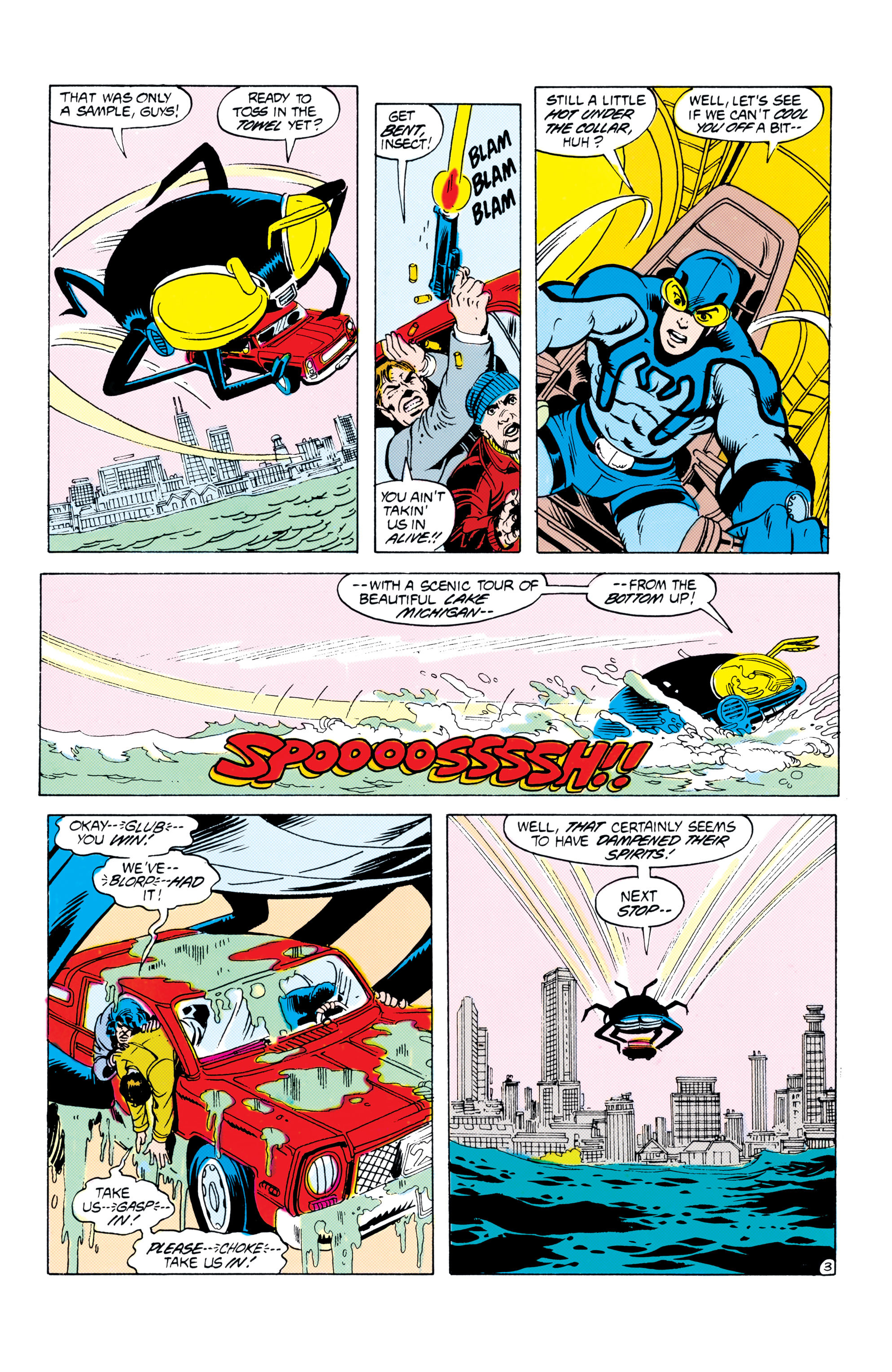 Read online Blue Beetle (1986) comic -  Issue #11 - 4