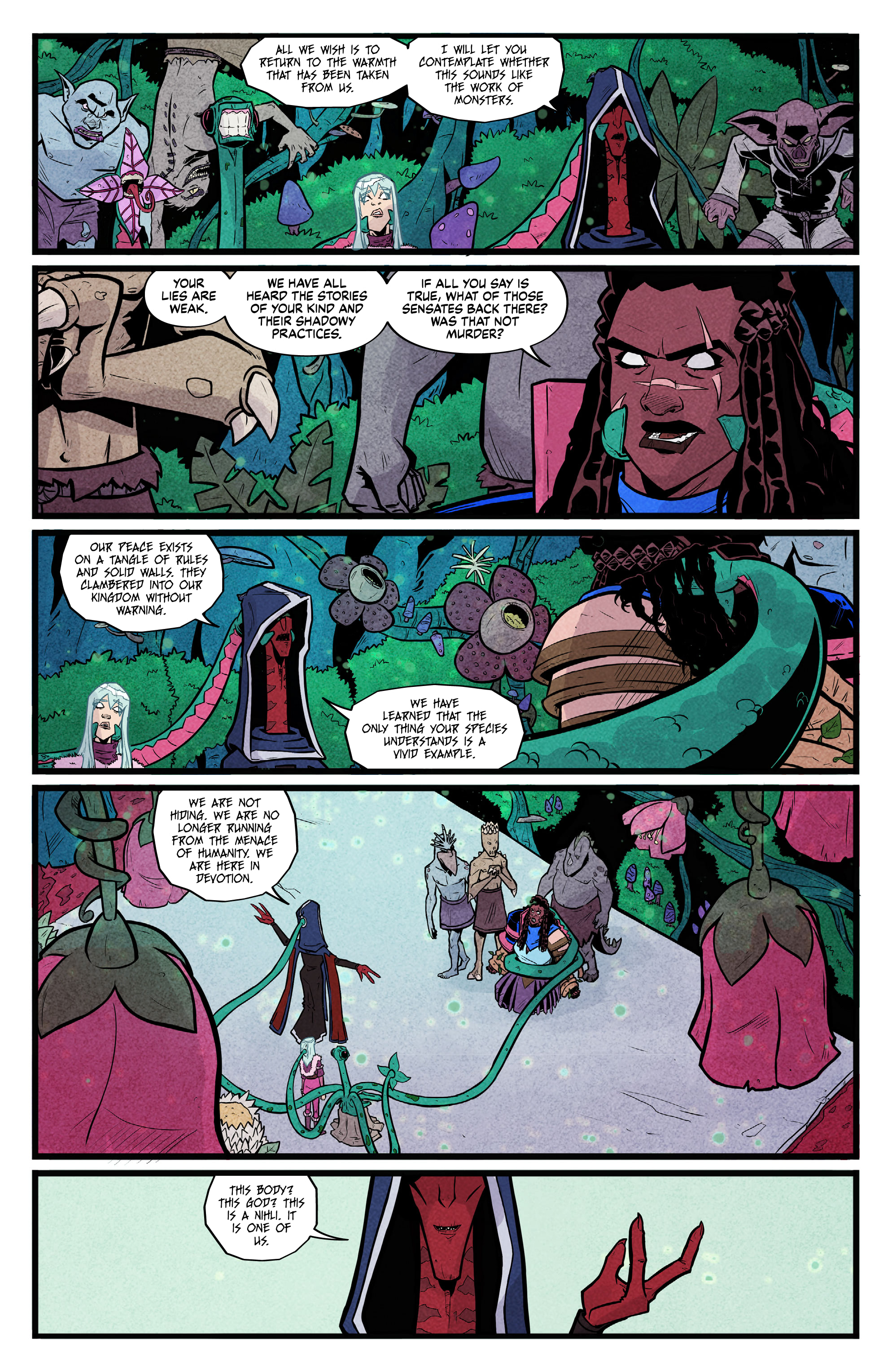 Read online Godfell comic -  Issue #4 - 11