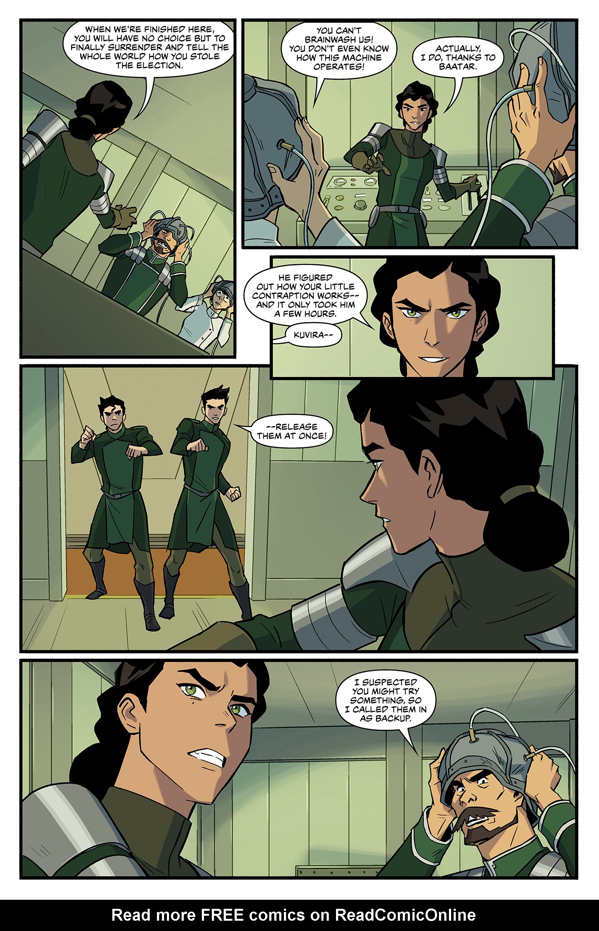 Read online The Legend of Korra: Ruins of the Empire Omnibus comic -  Issue # TPB (Part 2) - 94