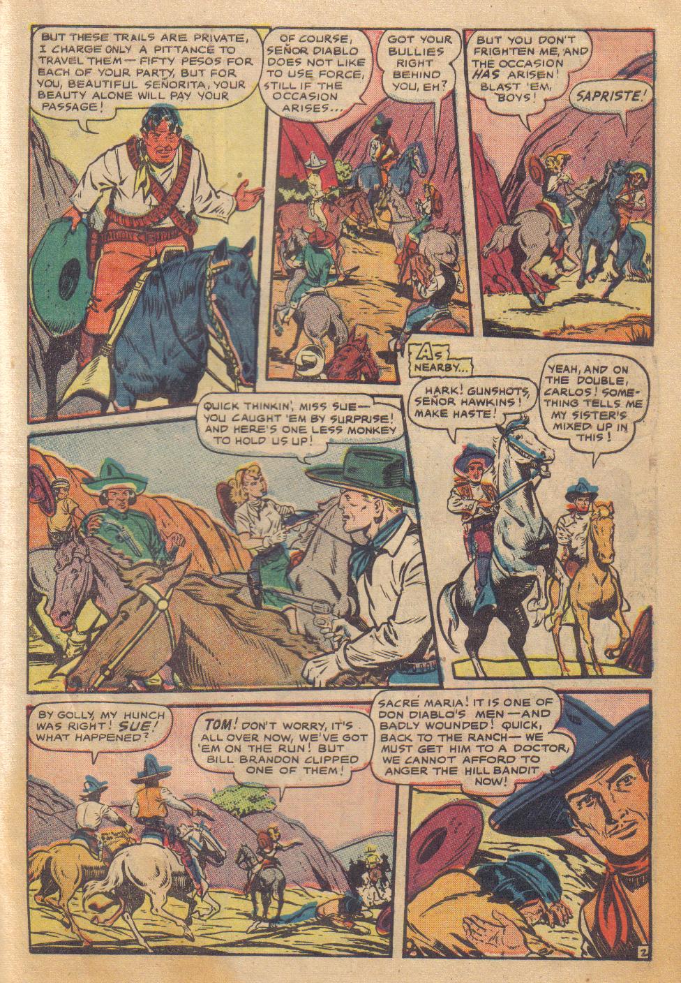 Read online Cowgirl Romances (1950) comic -  Issue #6 - 27