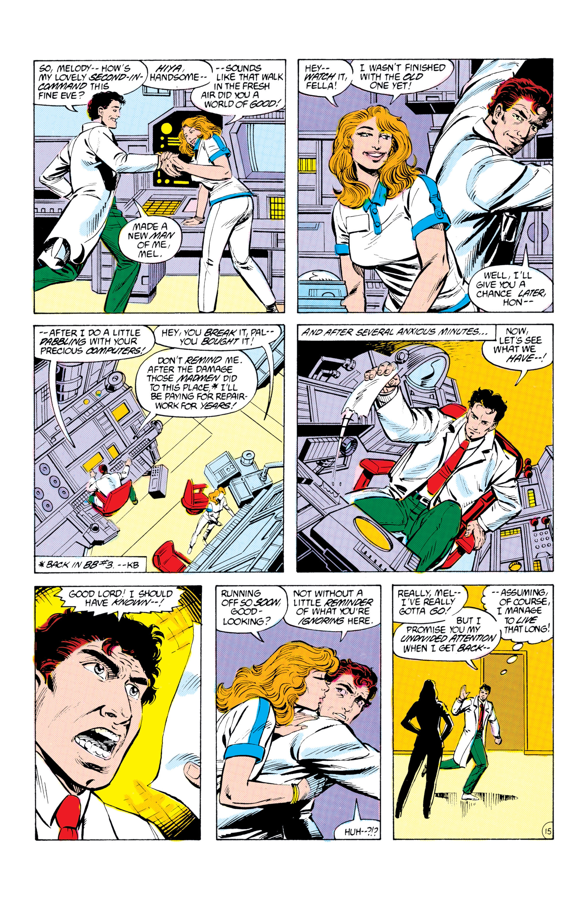 Read online Blue Beetle (1986) comic -  Issue #6 - 16