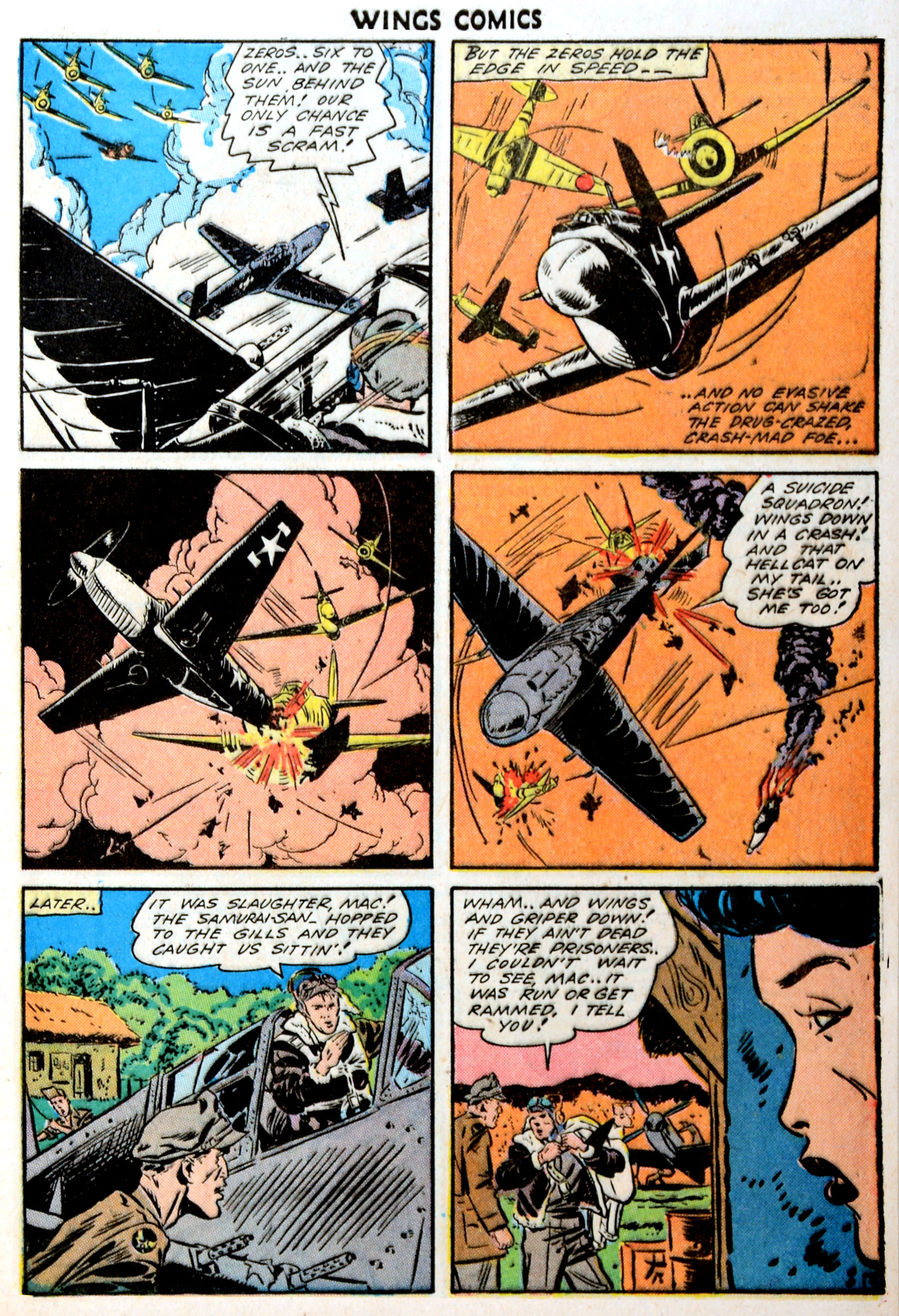 Read online Wings Comics comic -  Issue #47 - 9