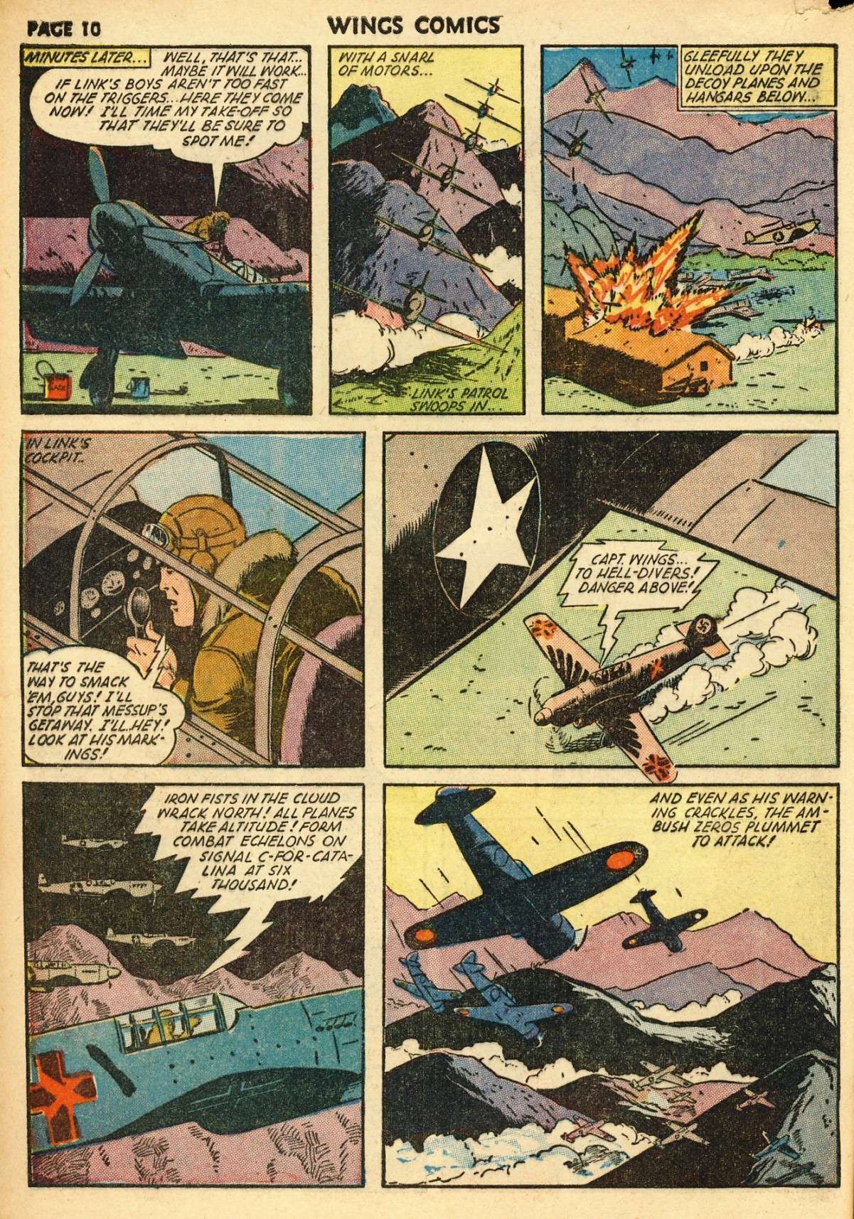 Read online Wings Comics comic -  Issue #32 - 12