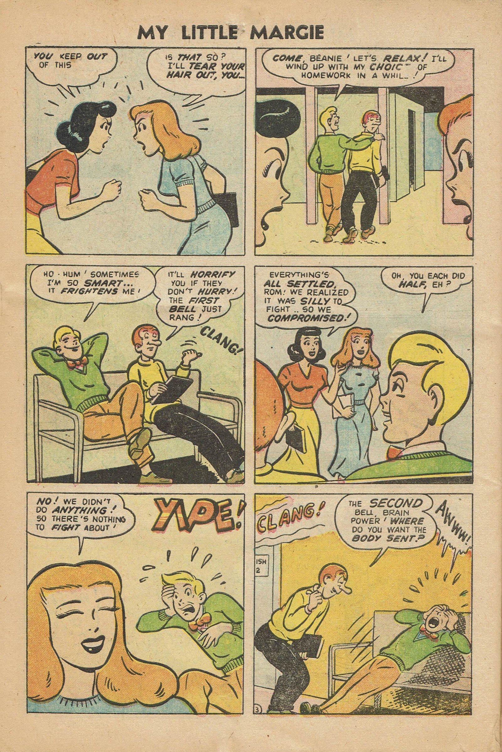 Read online My Little Margie (1954) comic -  Issue #9 - 30