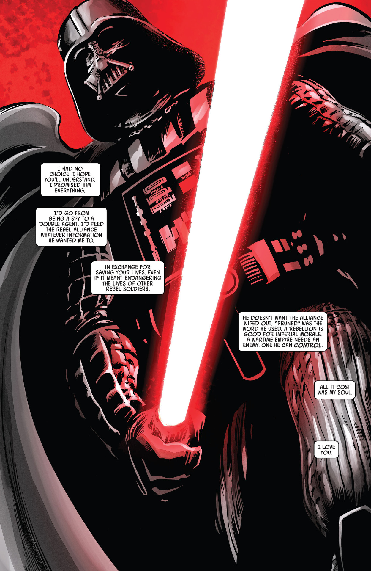 Read online Star Wars: Darth Vader - Black, White & Red comic -  Issue #3 - 30