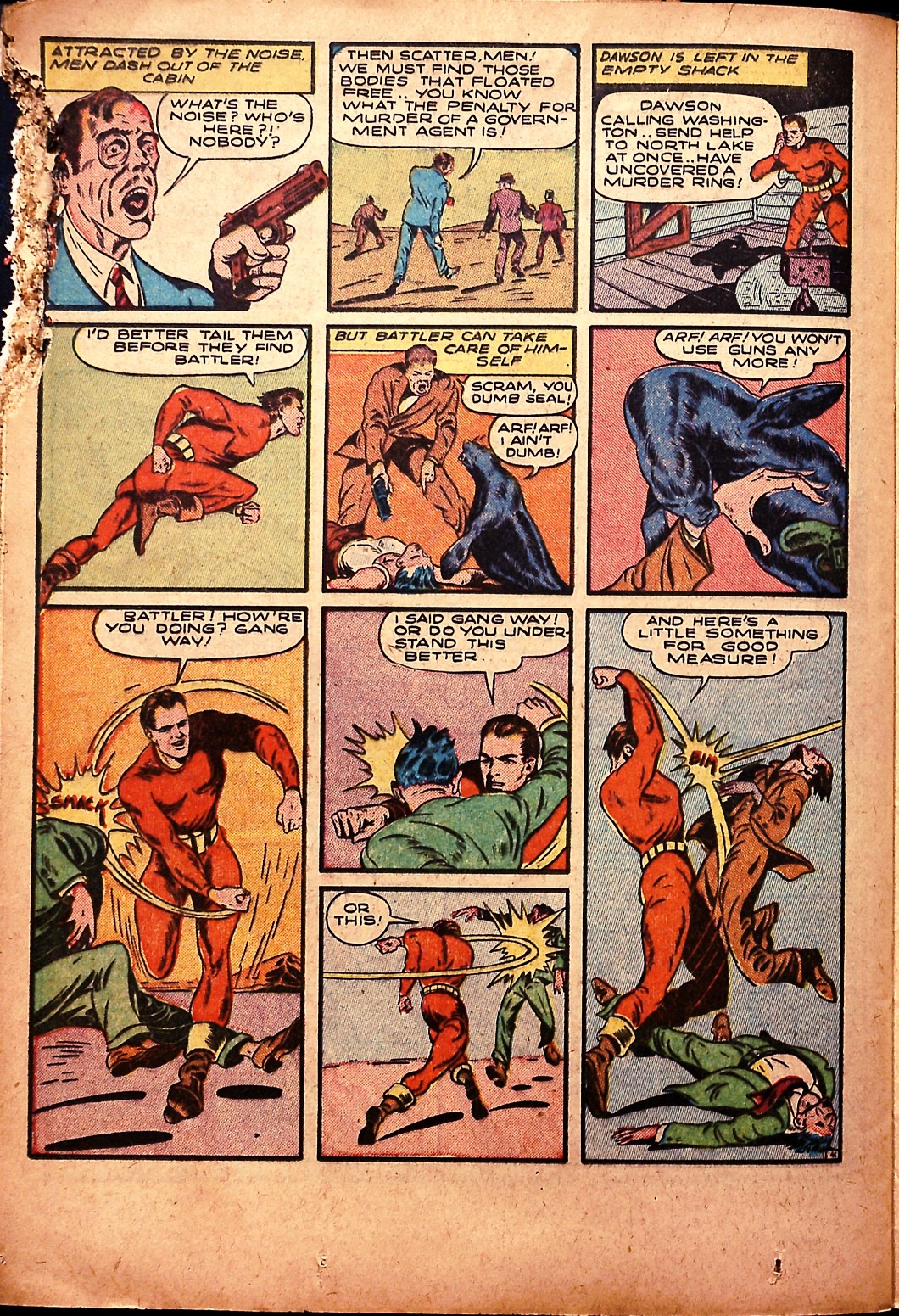 Read online Captain Flight Comics comic -  Issue #10 - 37