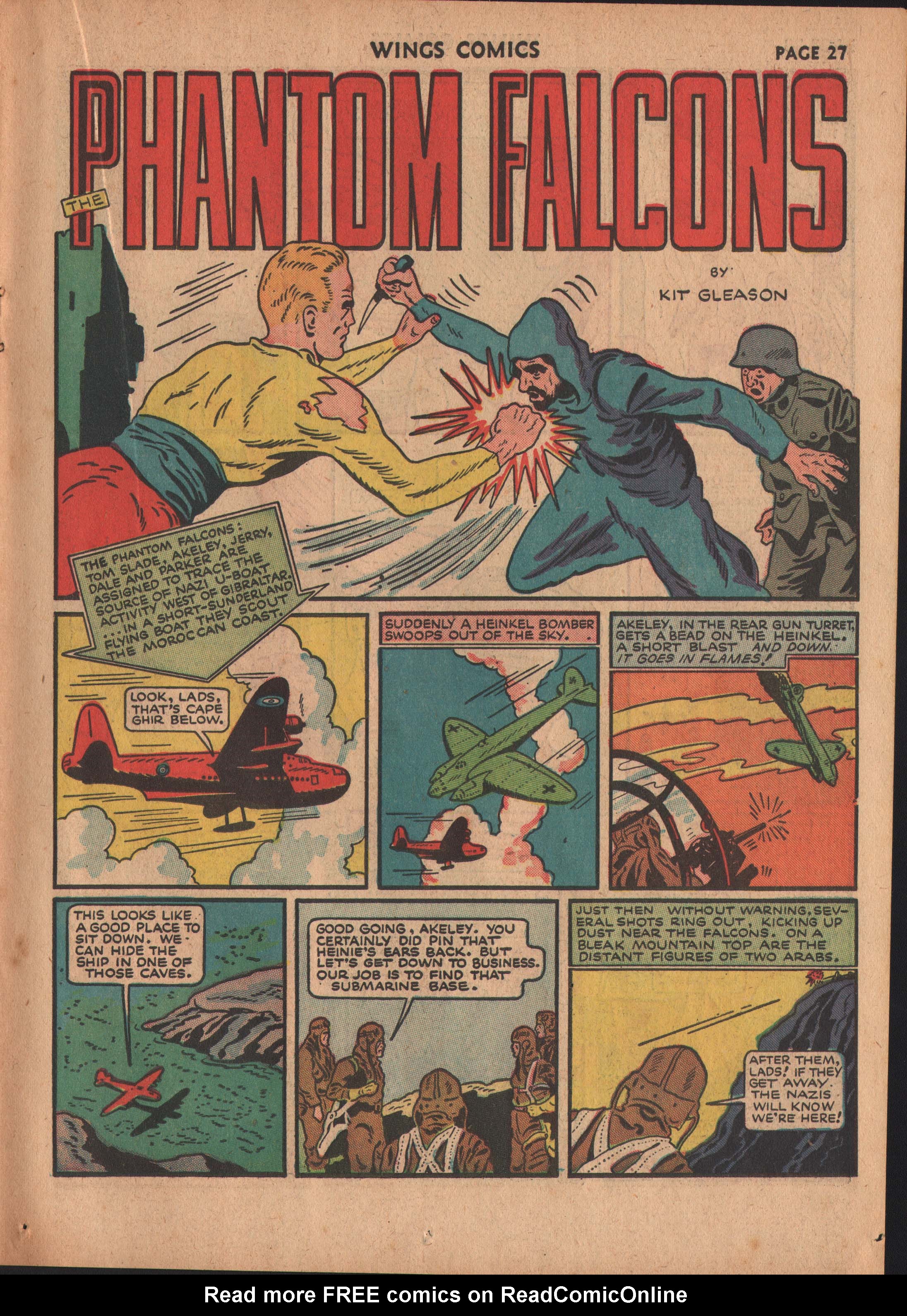 Read online Wings Comics comic -  Issue #13 - 29