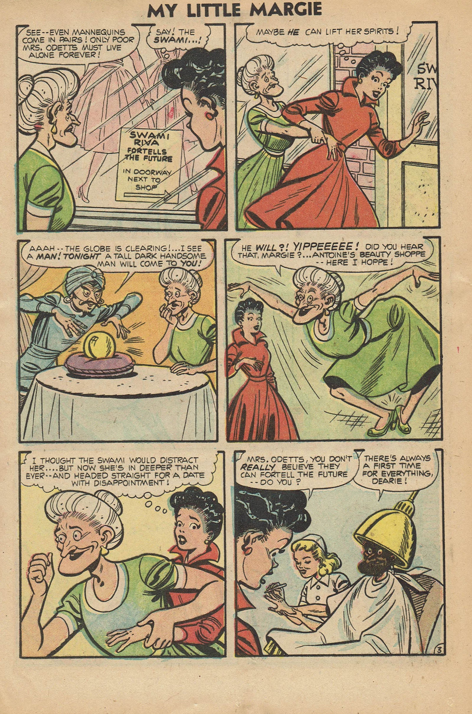 Read online My Little Margie (1954) comic -  Issue #9 - 17