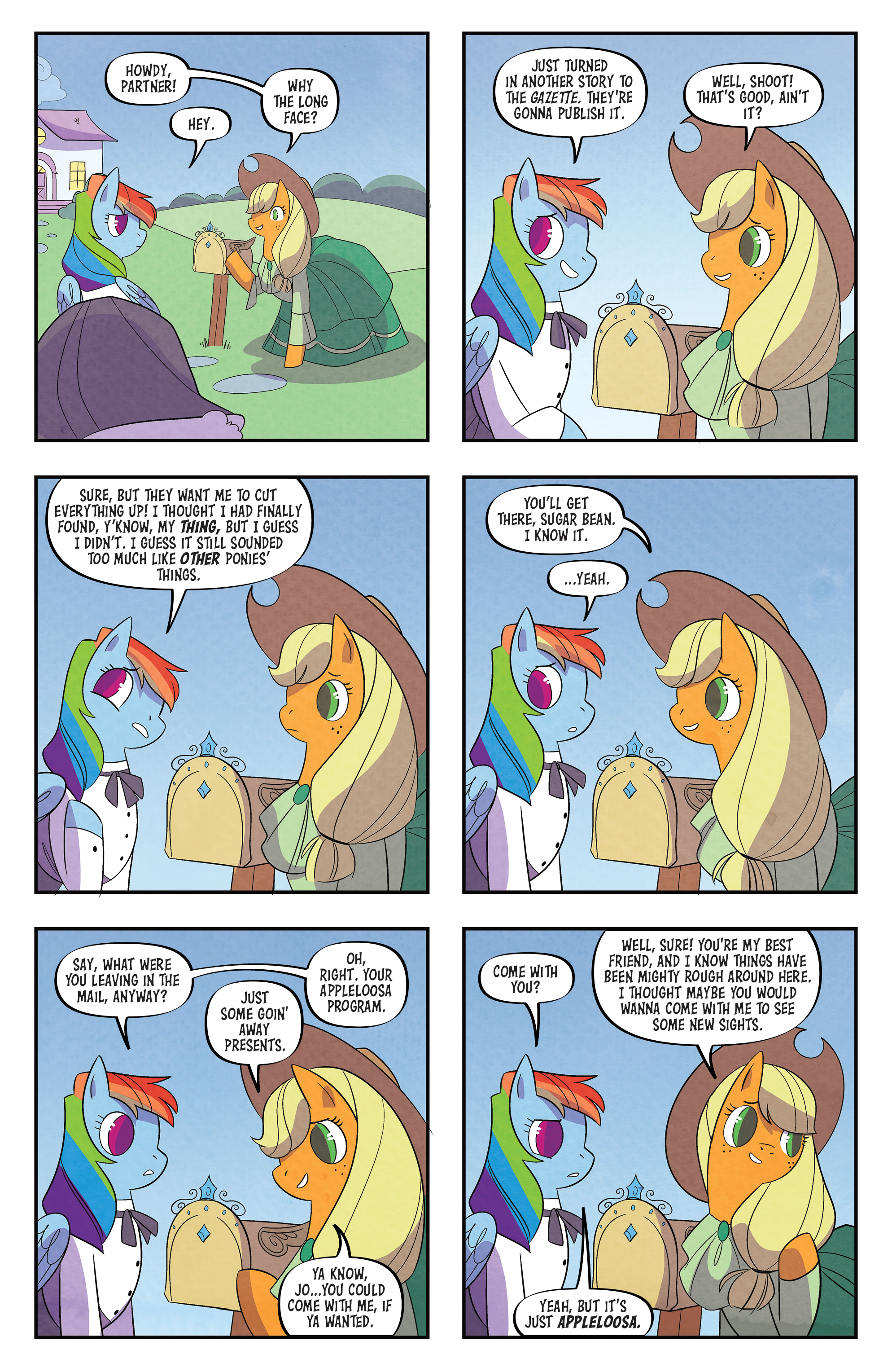 Read online My Little Pony: Classics Reimagined - Little Fillies comic -  Issue #3 - 21
