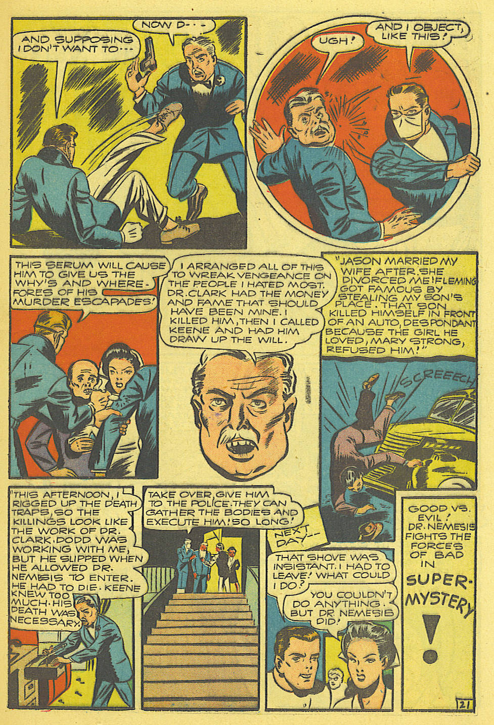 Read online Super-Mystery Comics comic -  Issue #18 - 22