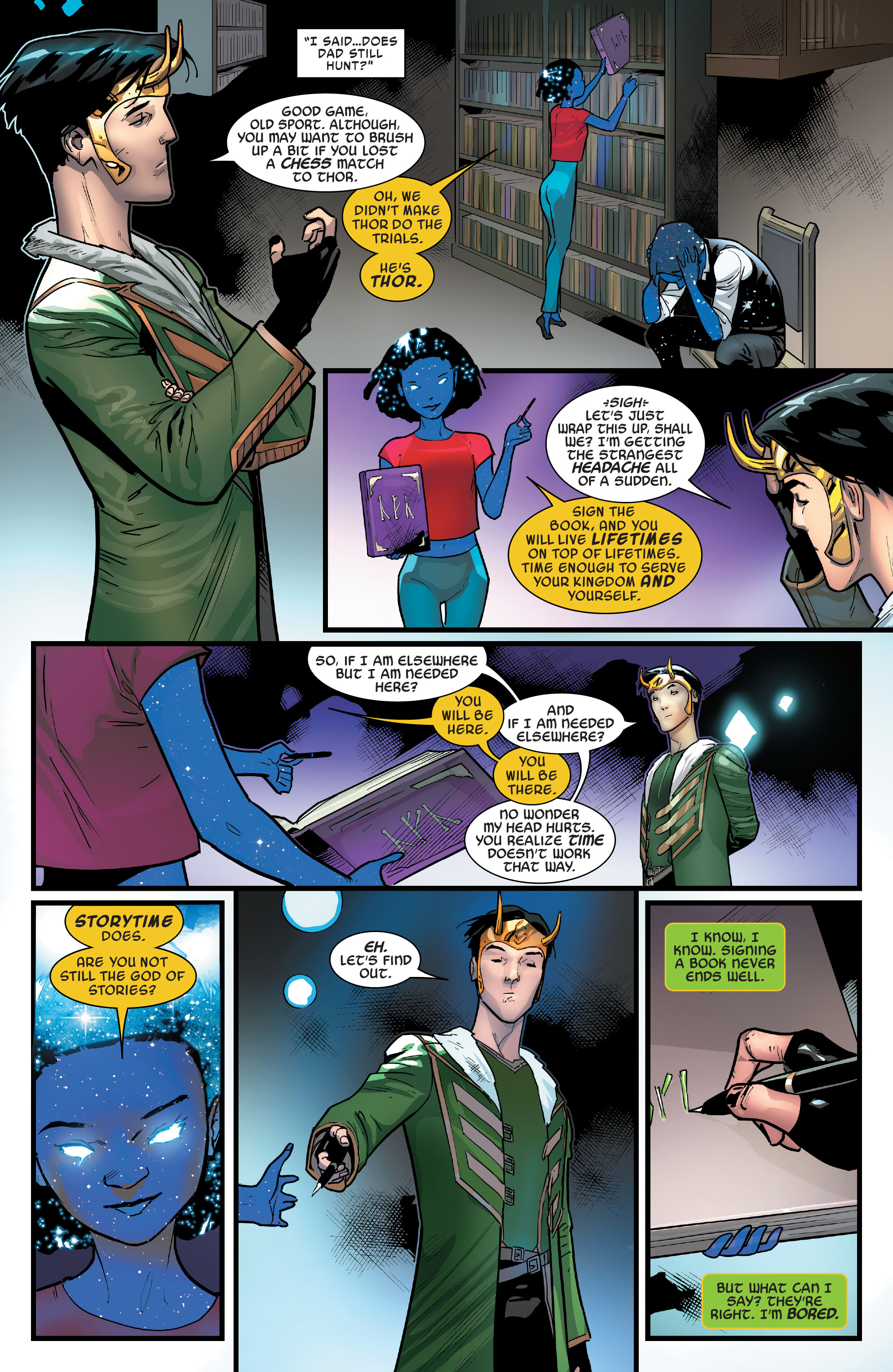 Read online Loki: God of Stories Omnibus comic -  Issue # TPB (Part 9) - 47