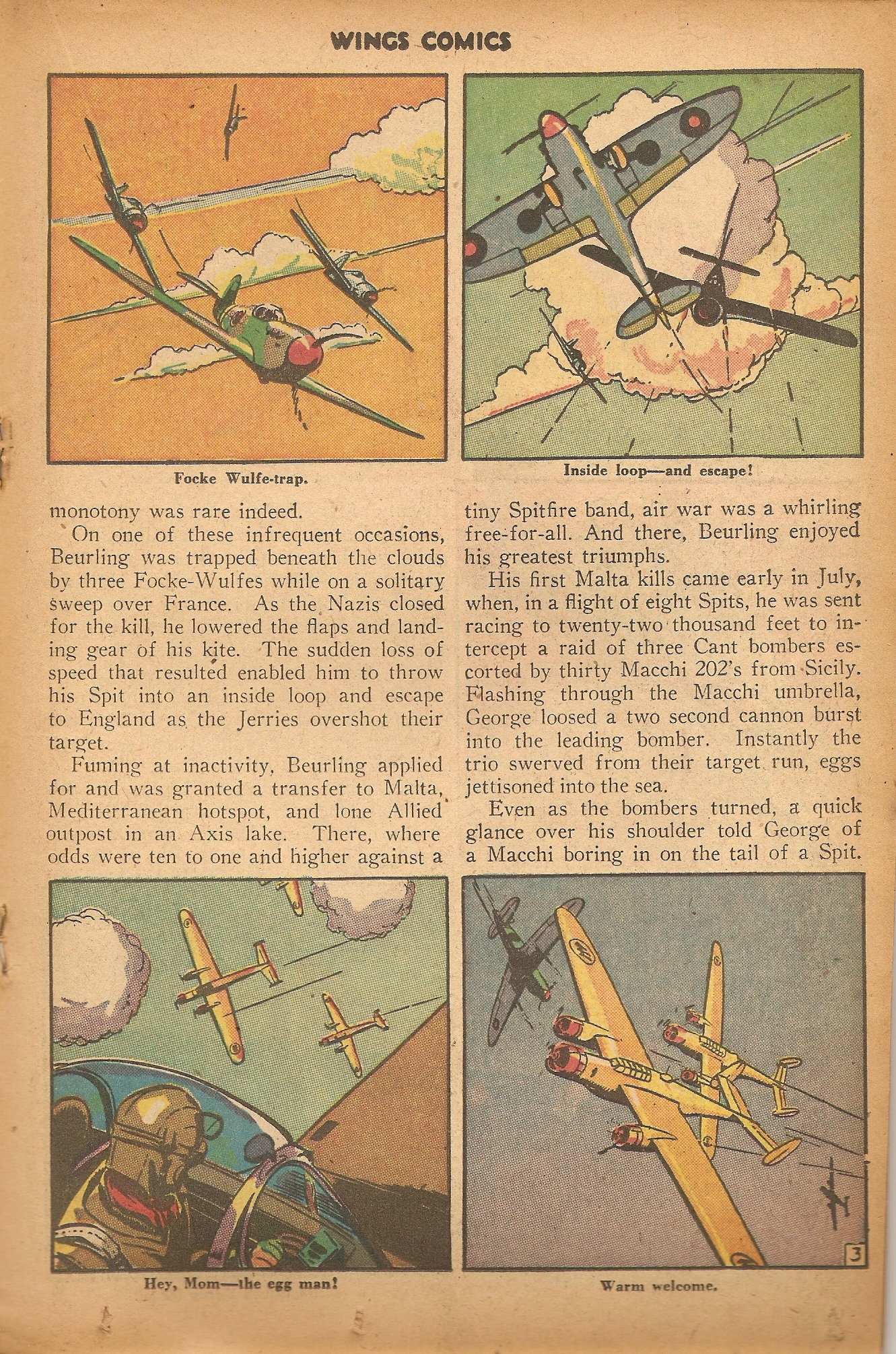 Read online Wings Comics comic -  Issue #81 - 27