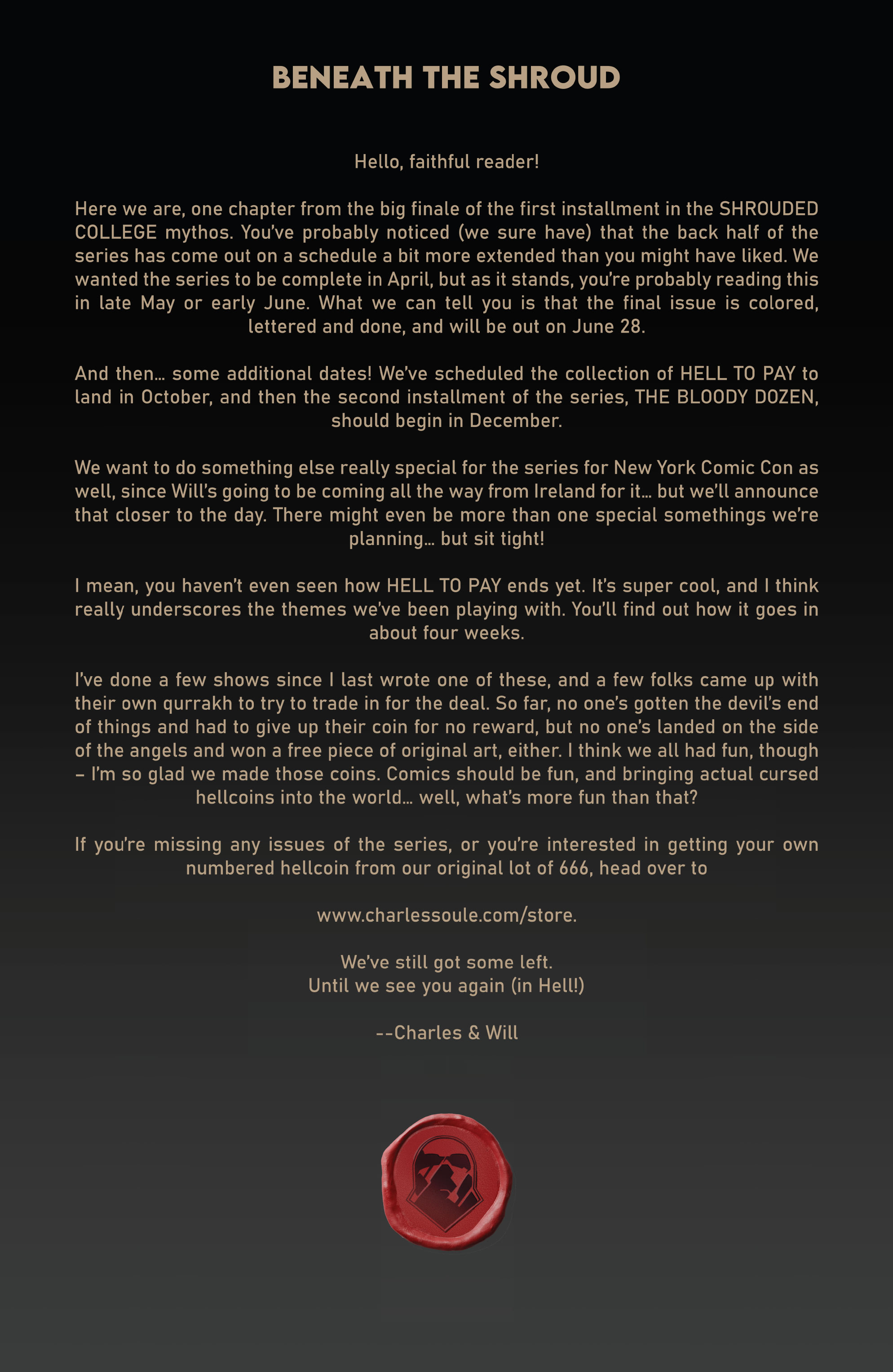 Read online Hell to Pay comic -  Issue #5 - 28