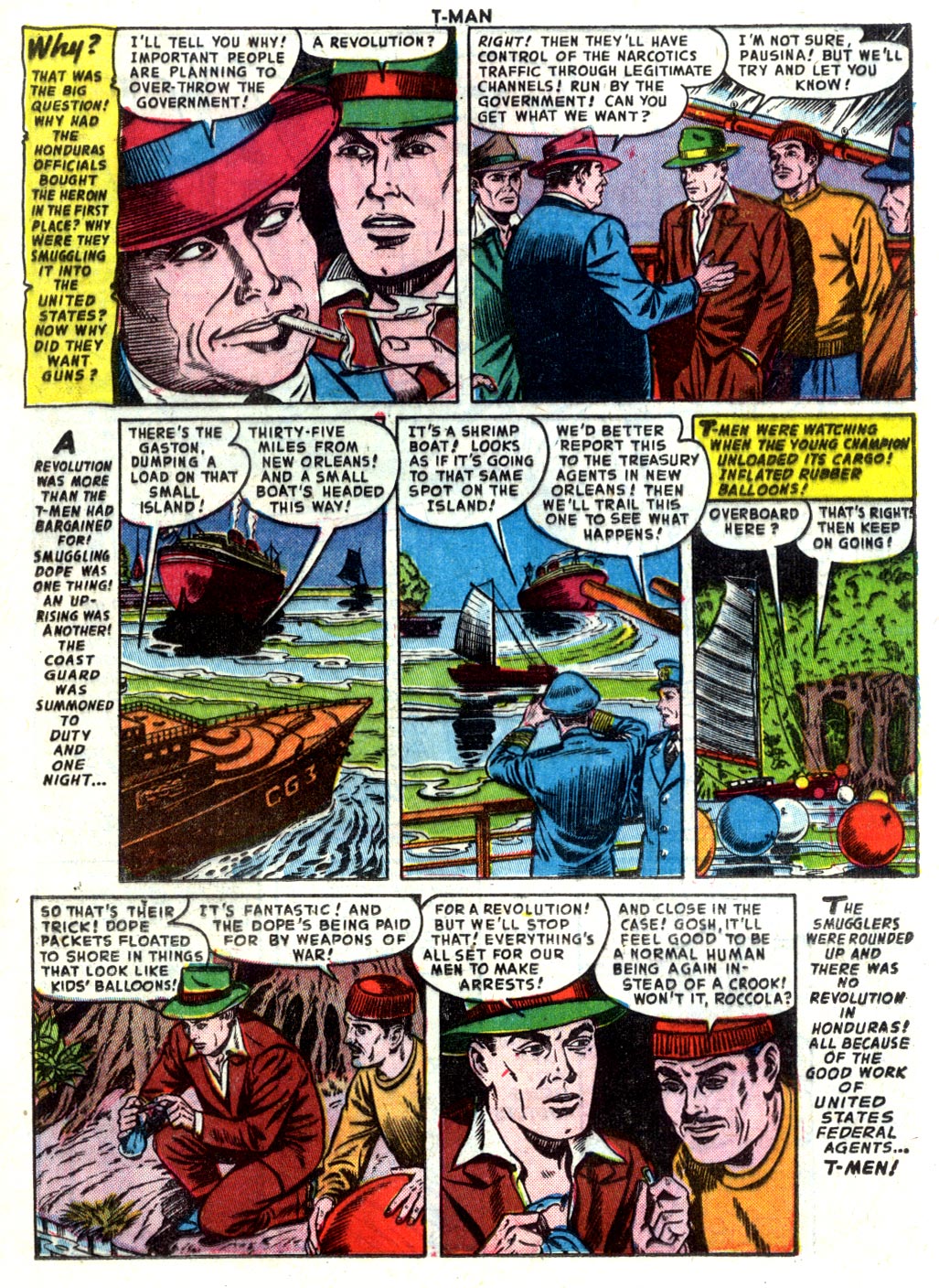 Read online T-Man: World Wide Trouble Shooter comic -  Issue #7 - 17