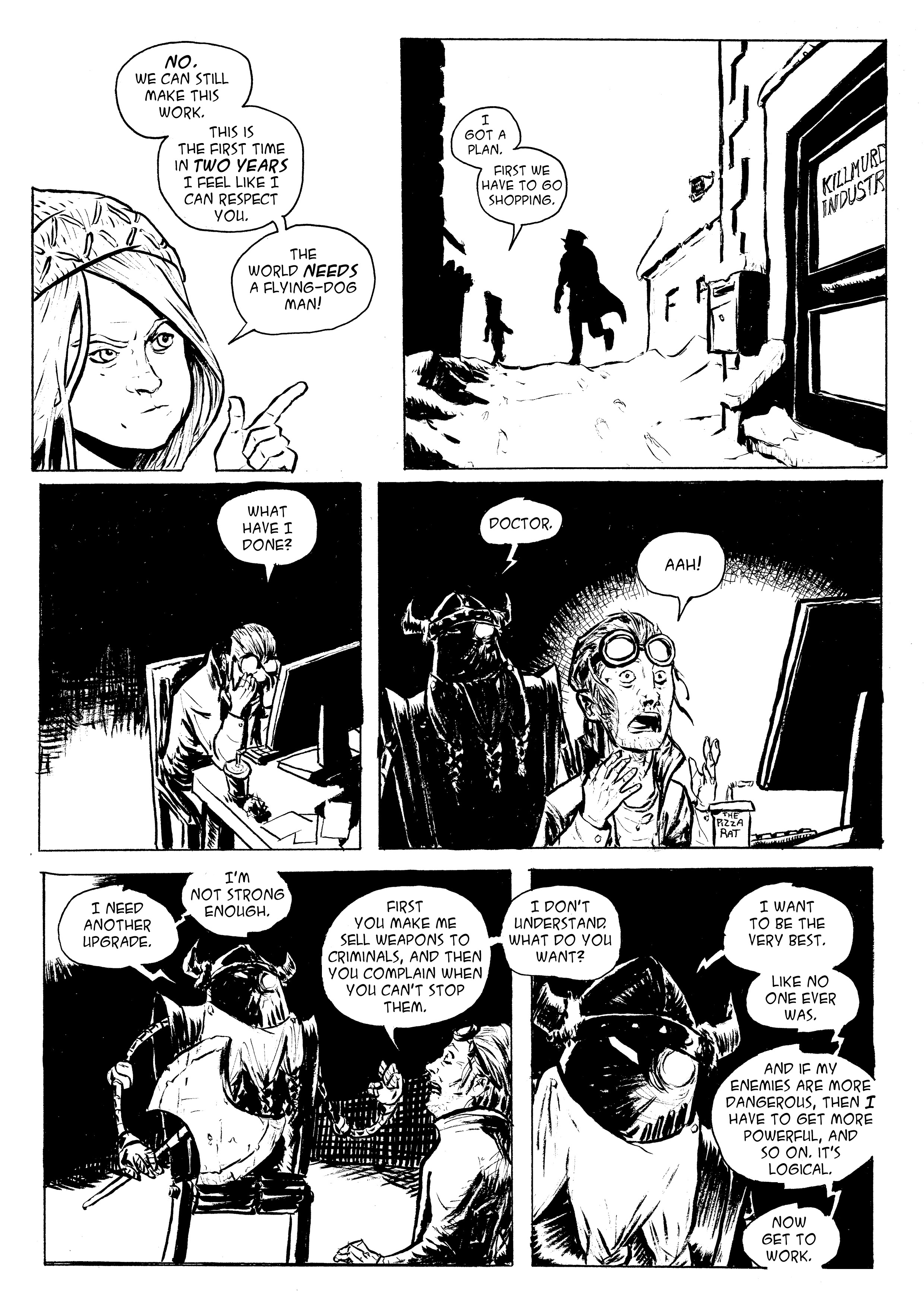 Read online Flying-Dog Man comic -  Issue #2 - 15