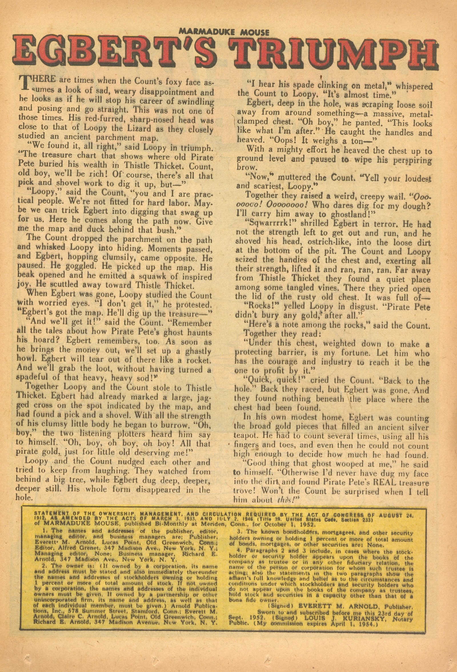 Read online Marmaduke Mouse comic -  Issue #36 - 25
