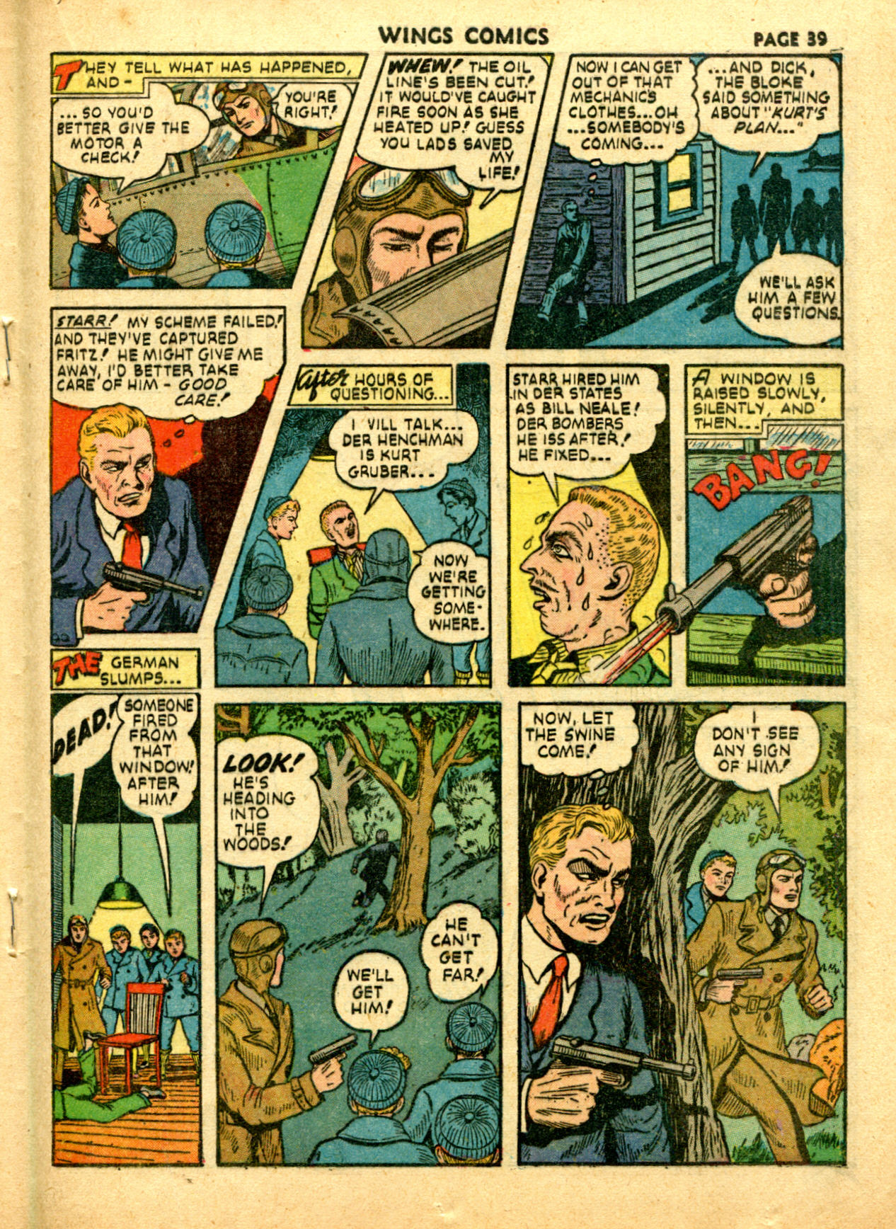 Read online Wings Comics comic -  Issue #19 - 42