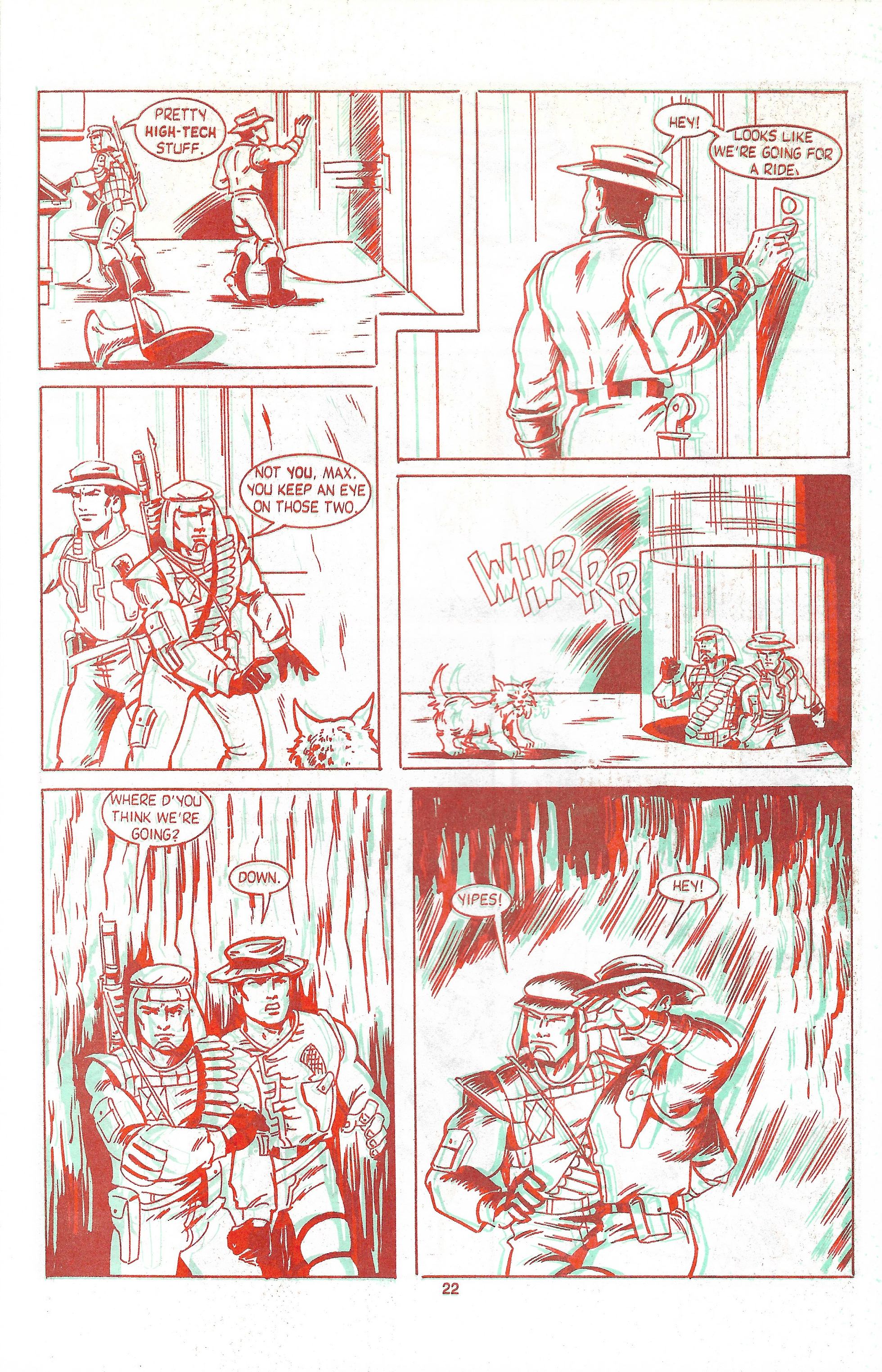 Read online Blackthorne 3-D Series comic -  Issue #26 - 24