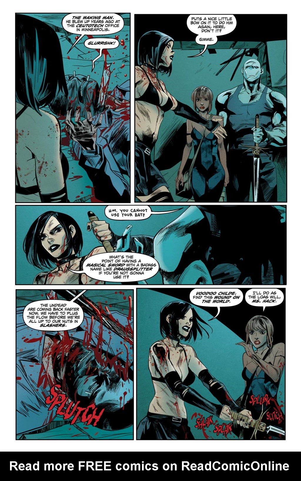 Read online Hack/Slash Omnibus: The Crossovers comic -  Issue # TPB (Part 3) - 62