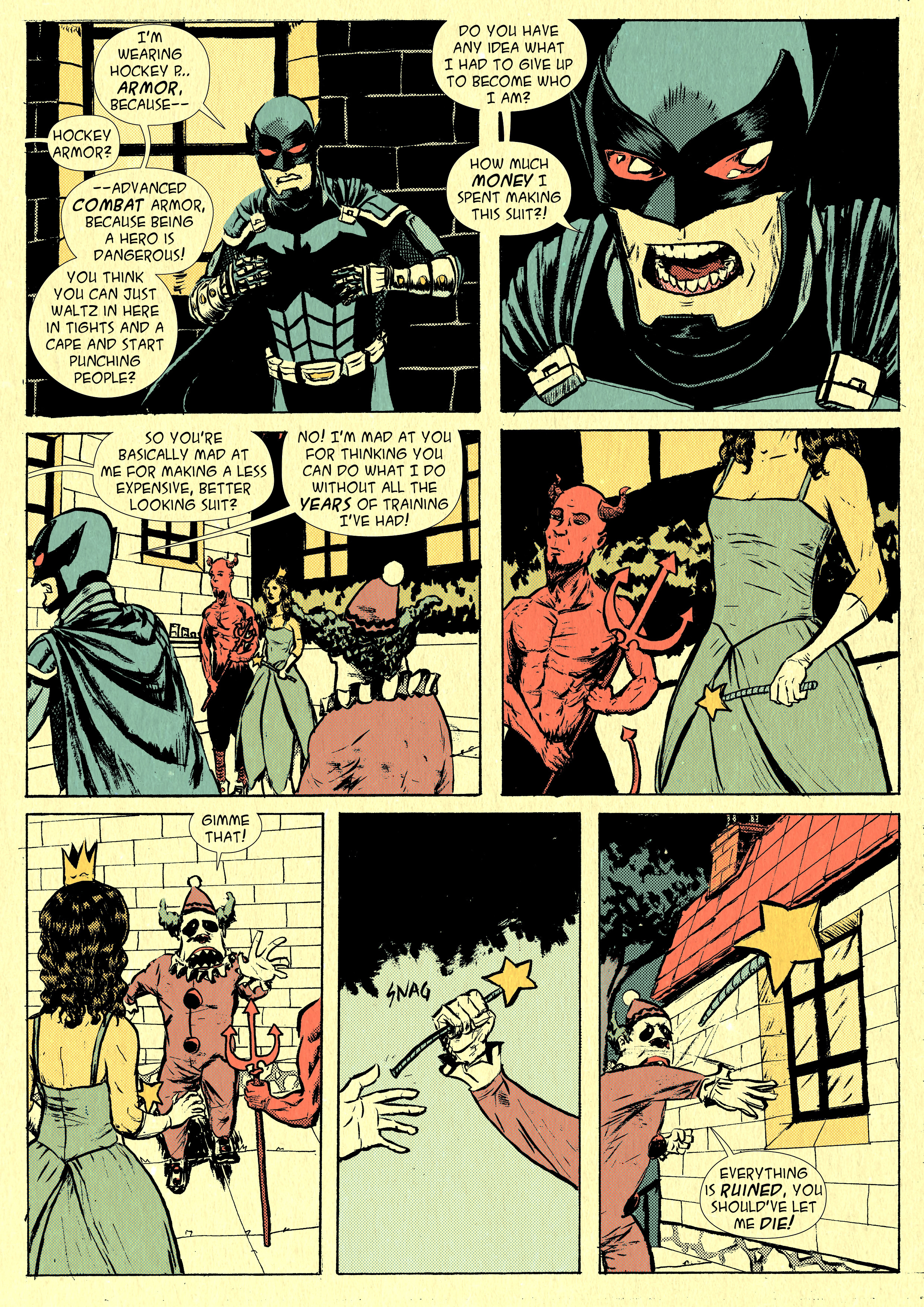 Read online Flying-Dog Man comic -  Issue #3 - 11