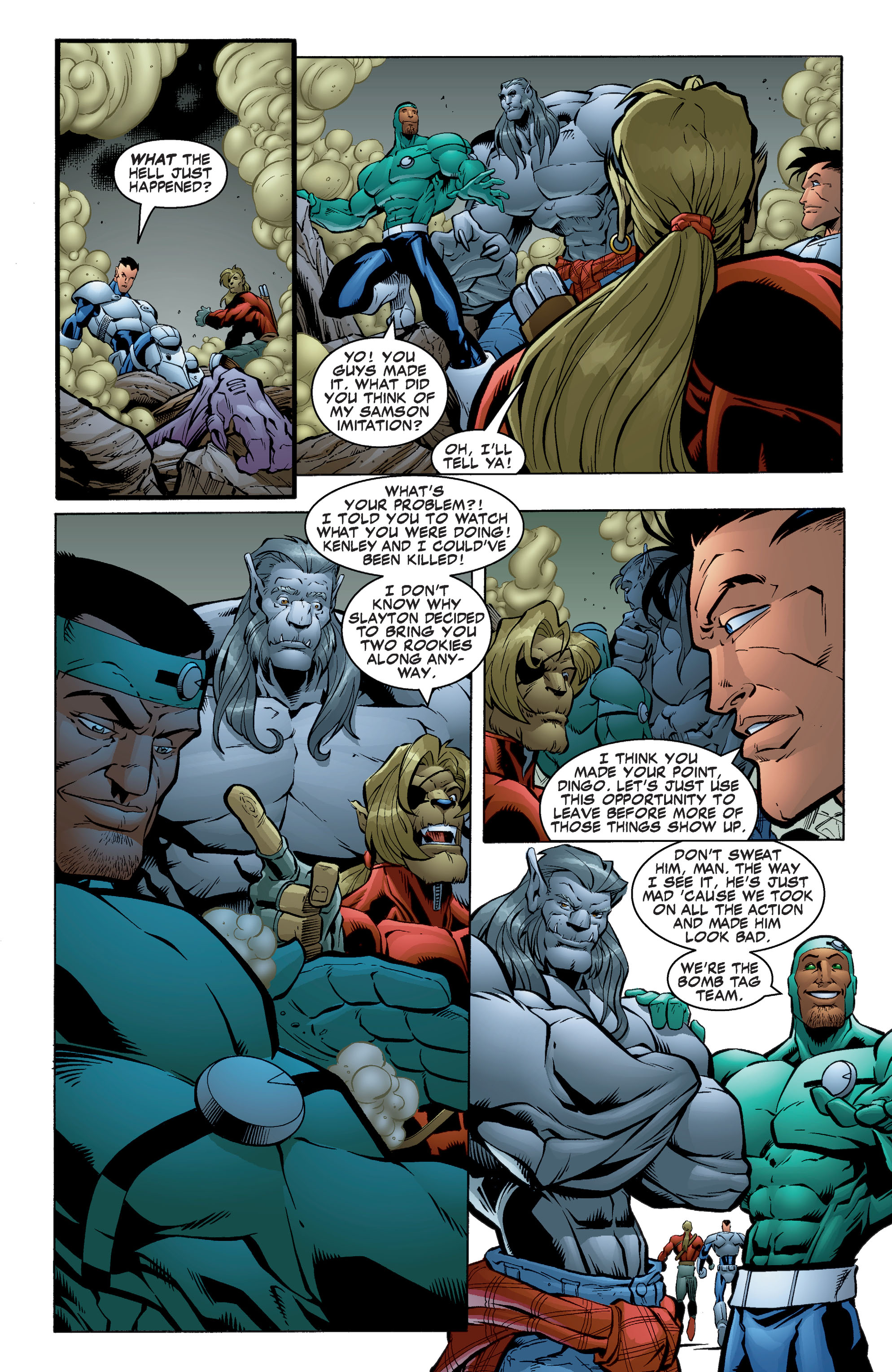 Read online Backlash comic -  Issue #29 - 17