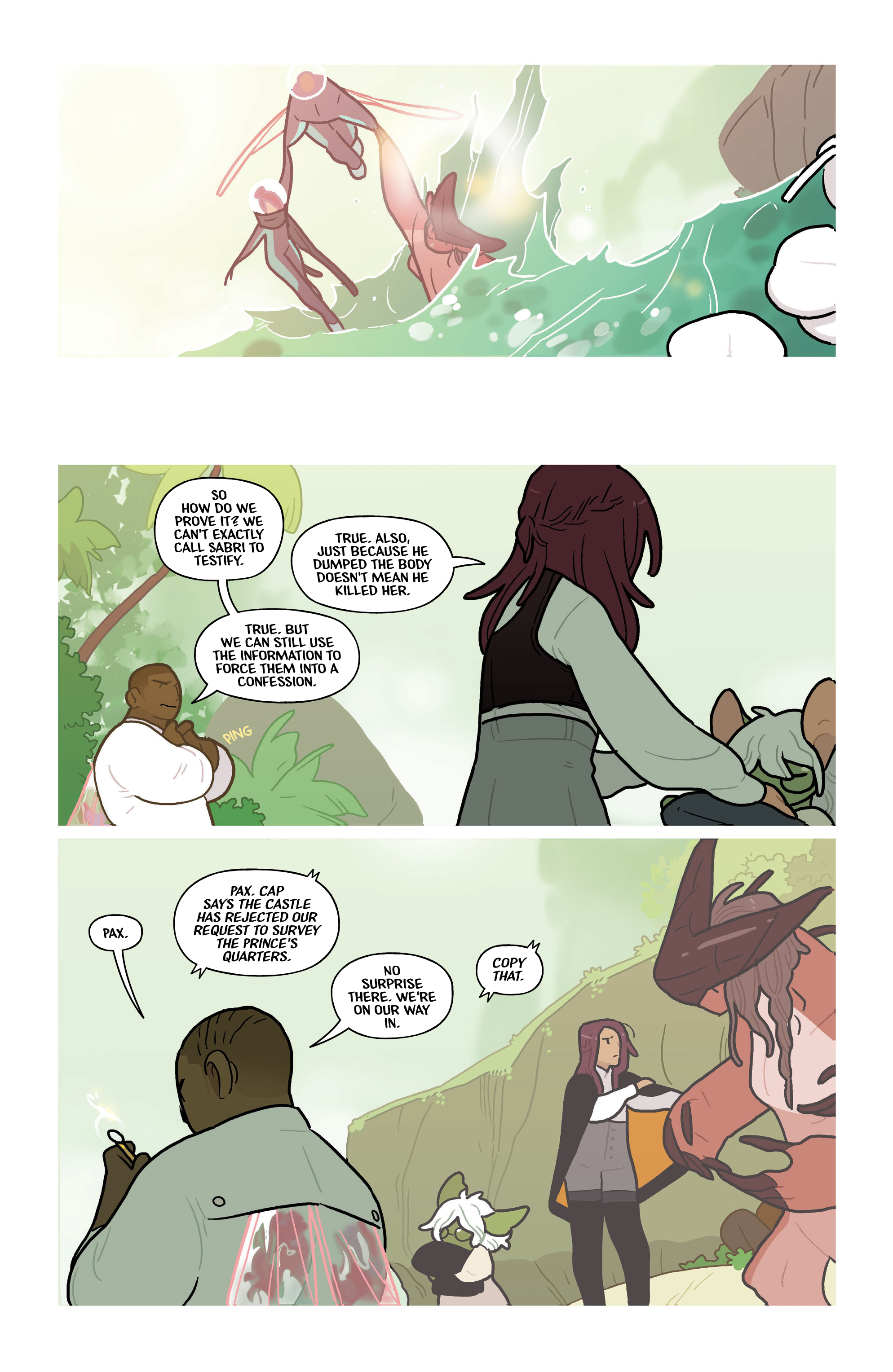 Read online Black Cloak comic -  Issue #4 - 10