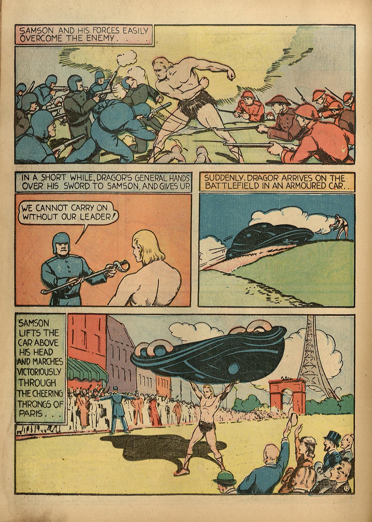 Read online Samson (1940) comic -  Issue #1 - 45