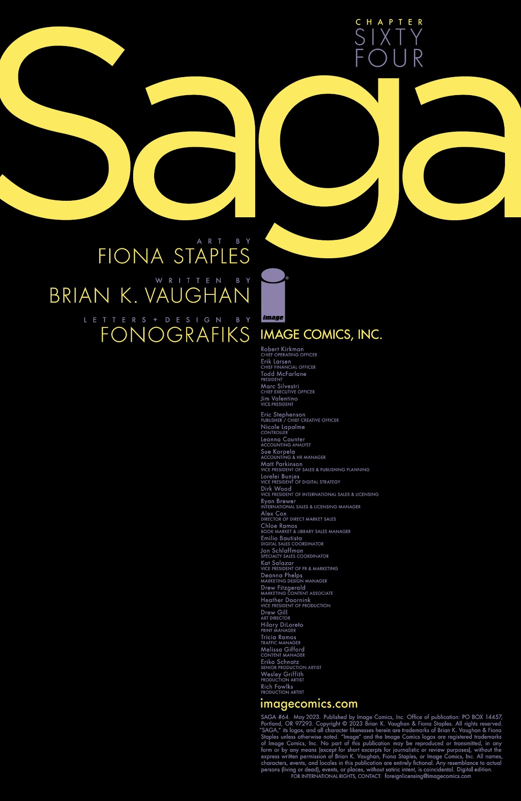 Saga issue 64 - Page 2